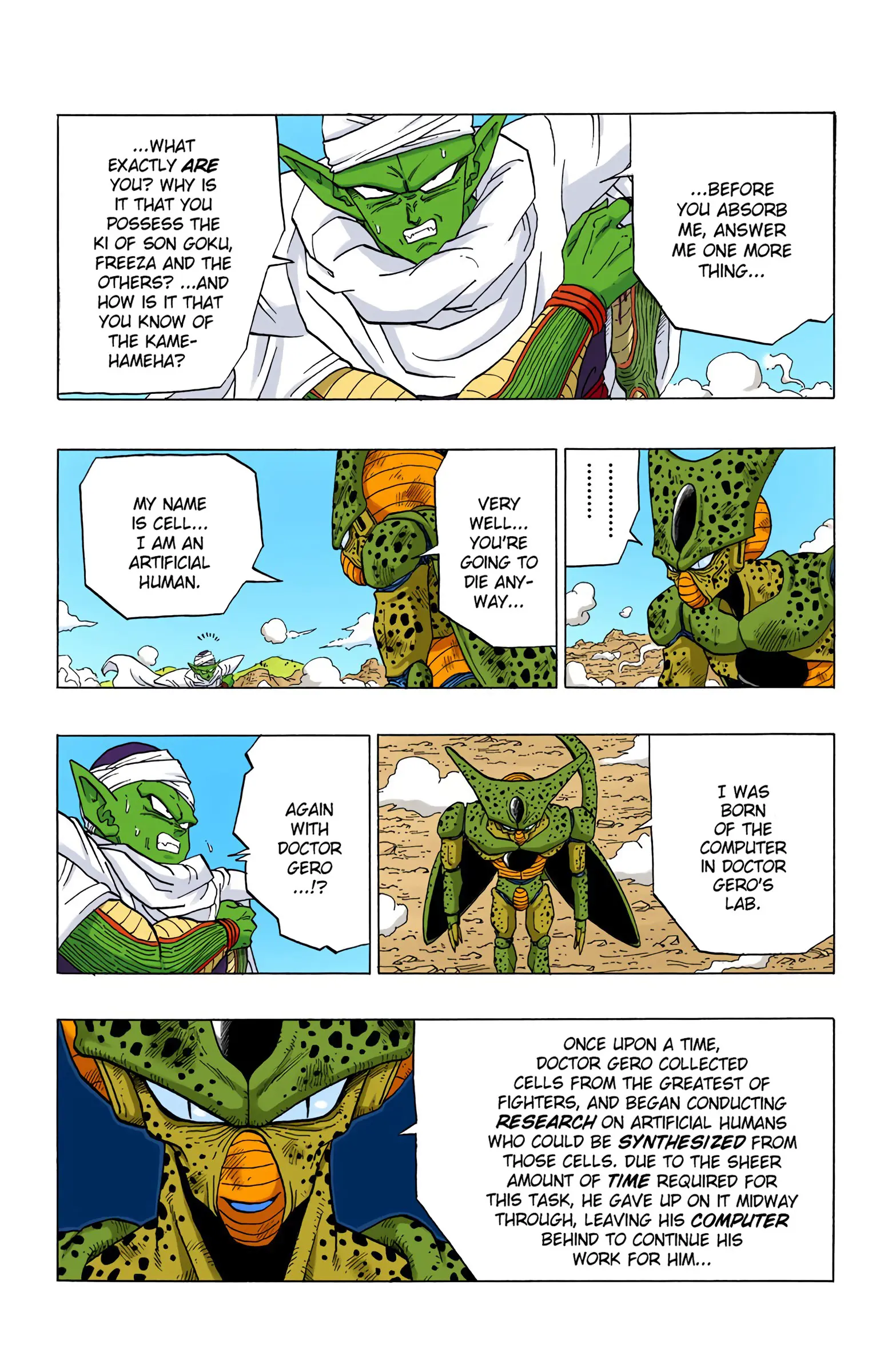 DBZ Perfect Cell Saga (Colored), chapter 363, page 9