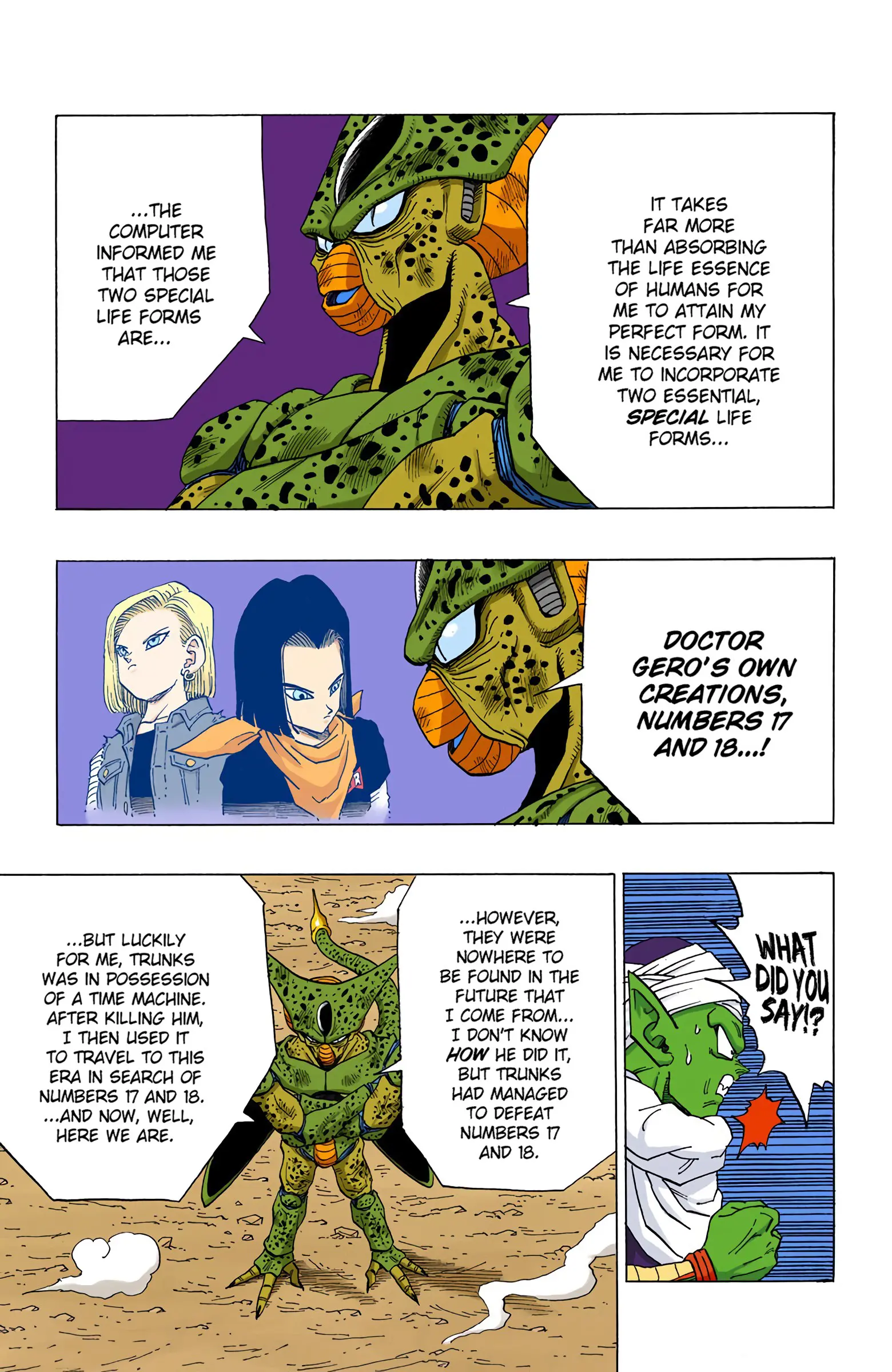 DBZ Perfect Cell Saga (Colored), chapter 363, page 13