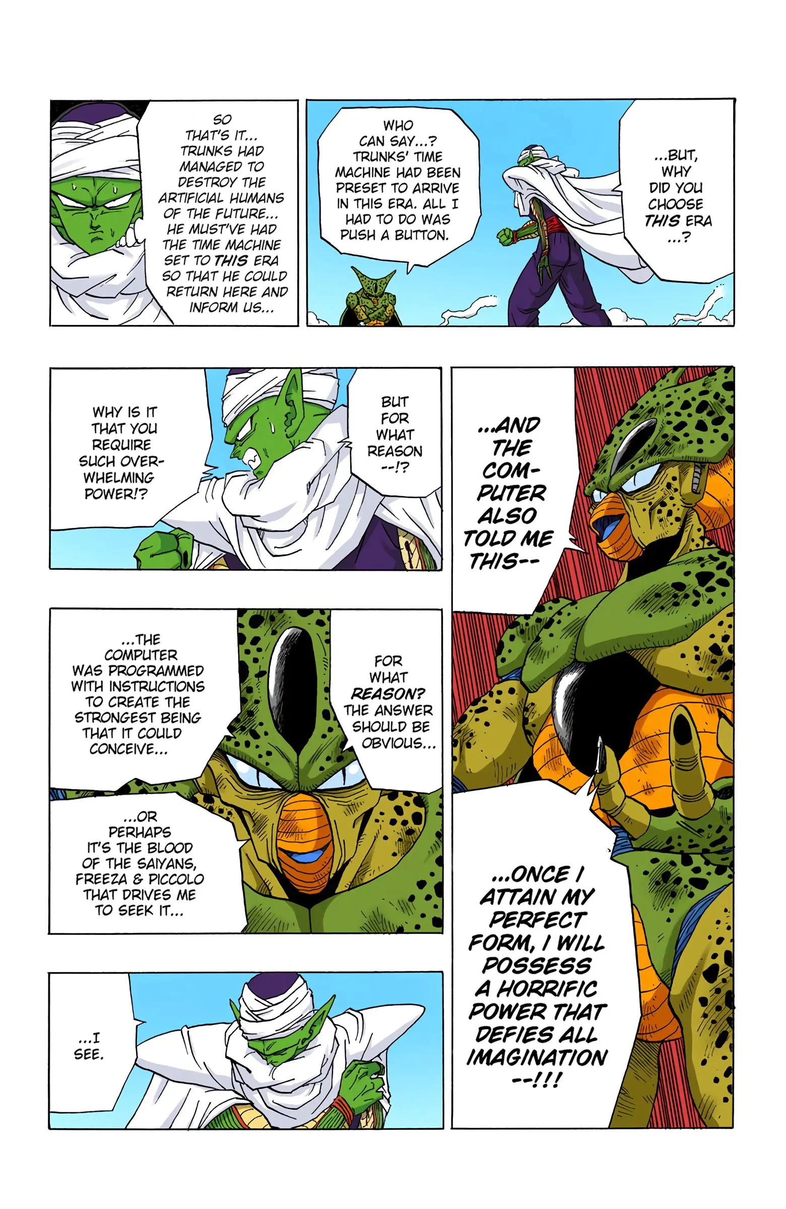 DBZ Perfect Cell Saga (Colored), chapter 363, page 14