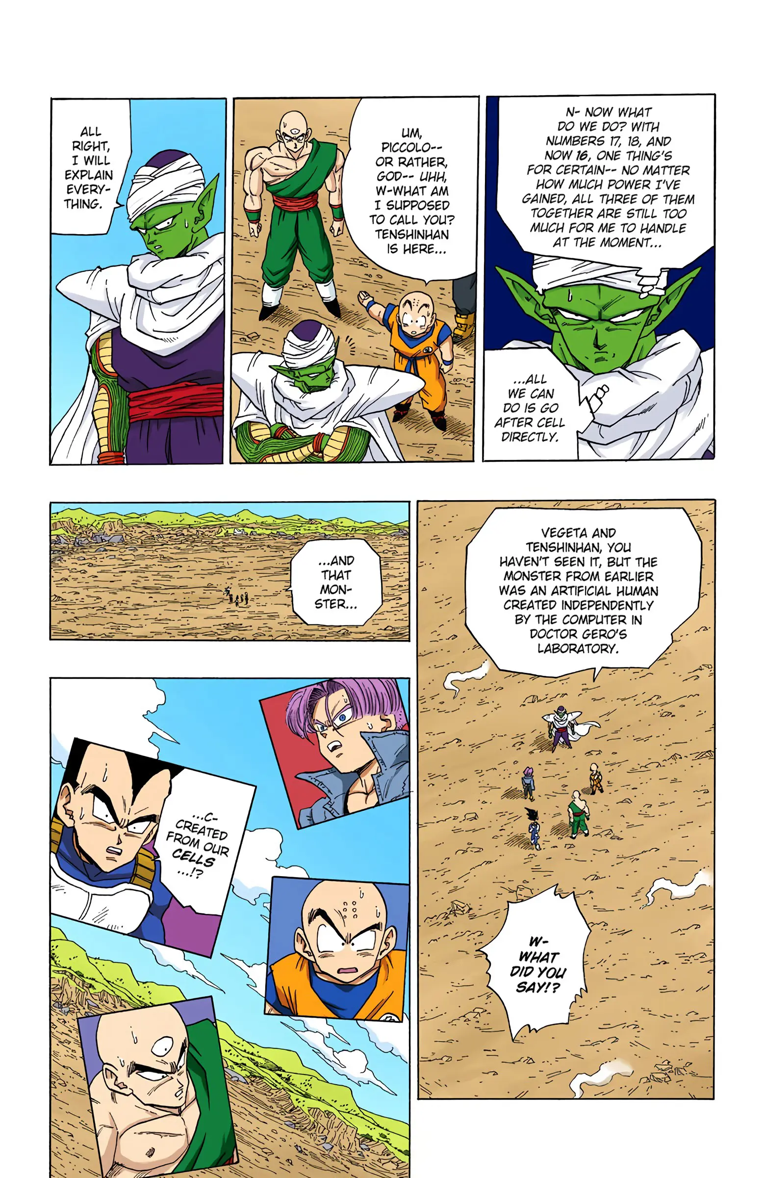 DBZ Perfect Cell Saga (Colored), chapter 364, page 13