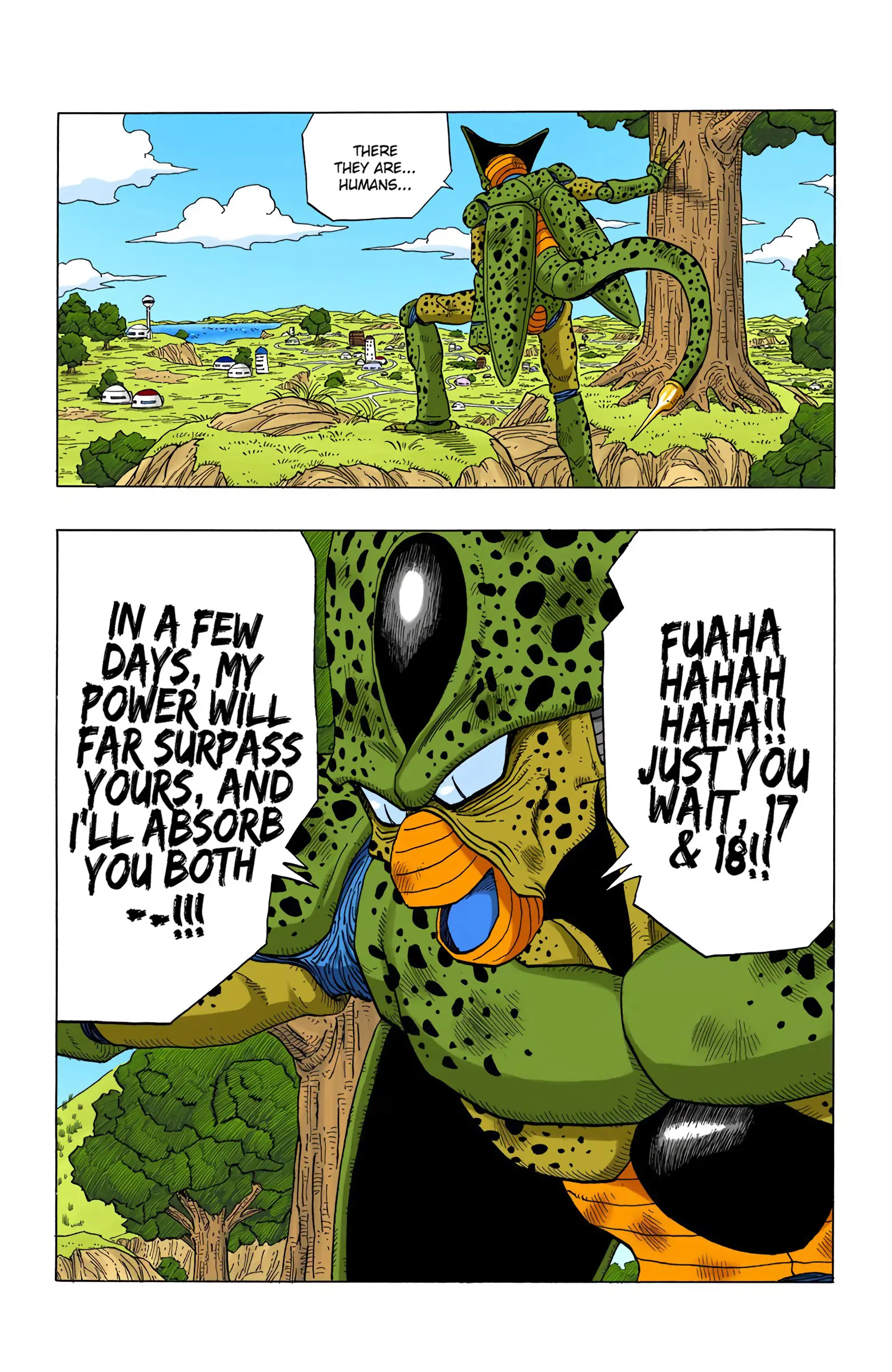 DBZ Perfect Cell Saga (Colored), chapter 364, page 14