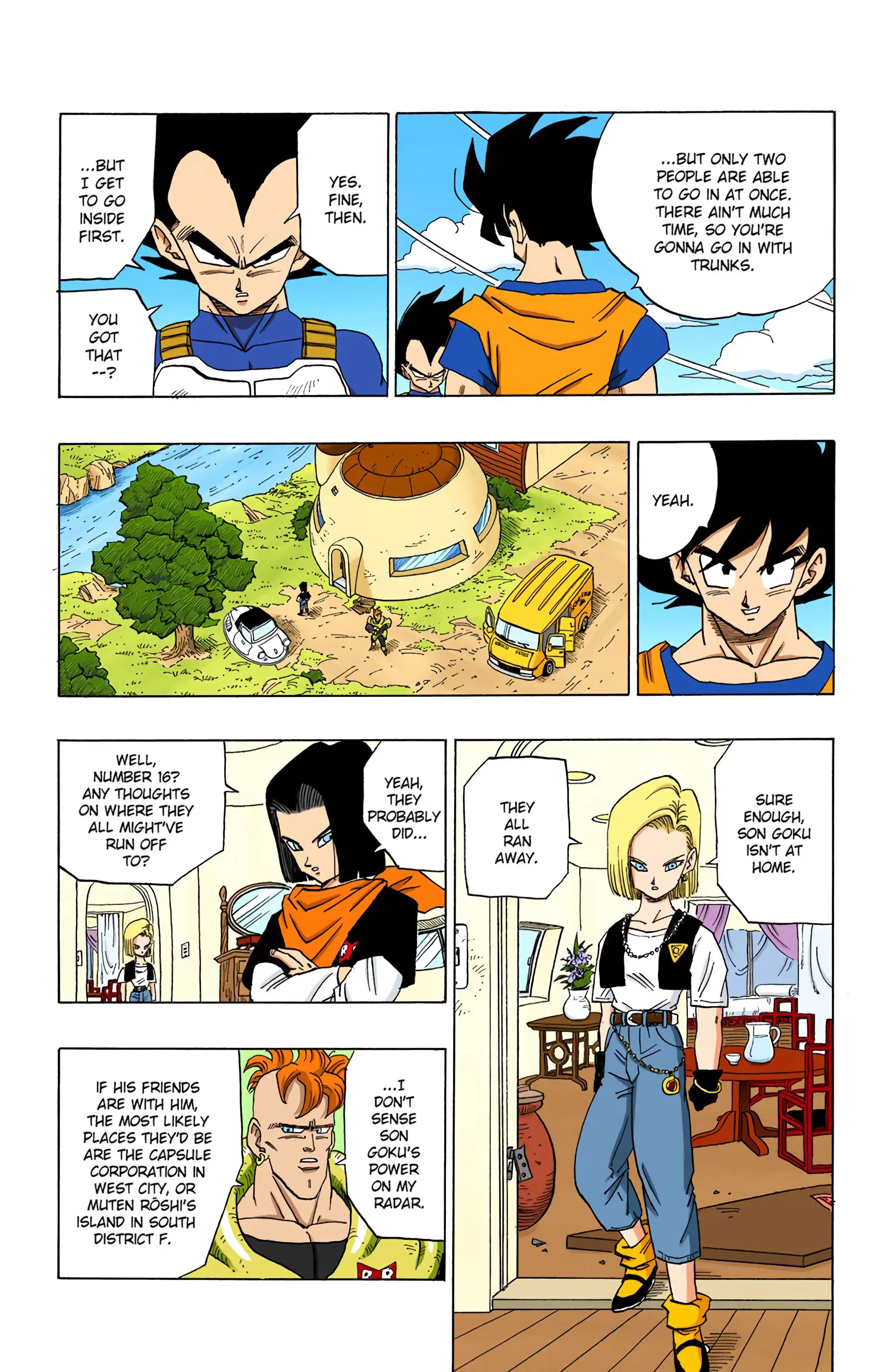 DBZ Perfect Cell Saga (Colored), chapter 366, page 7
