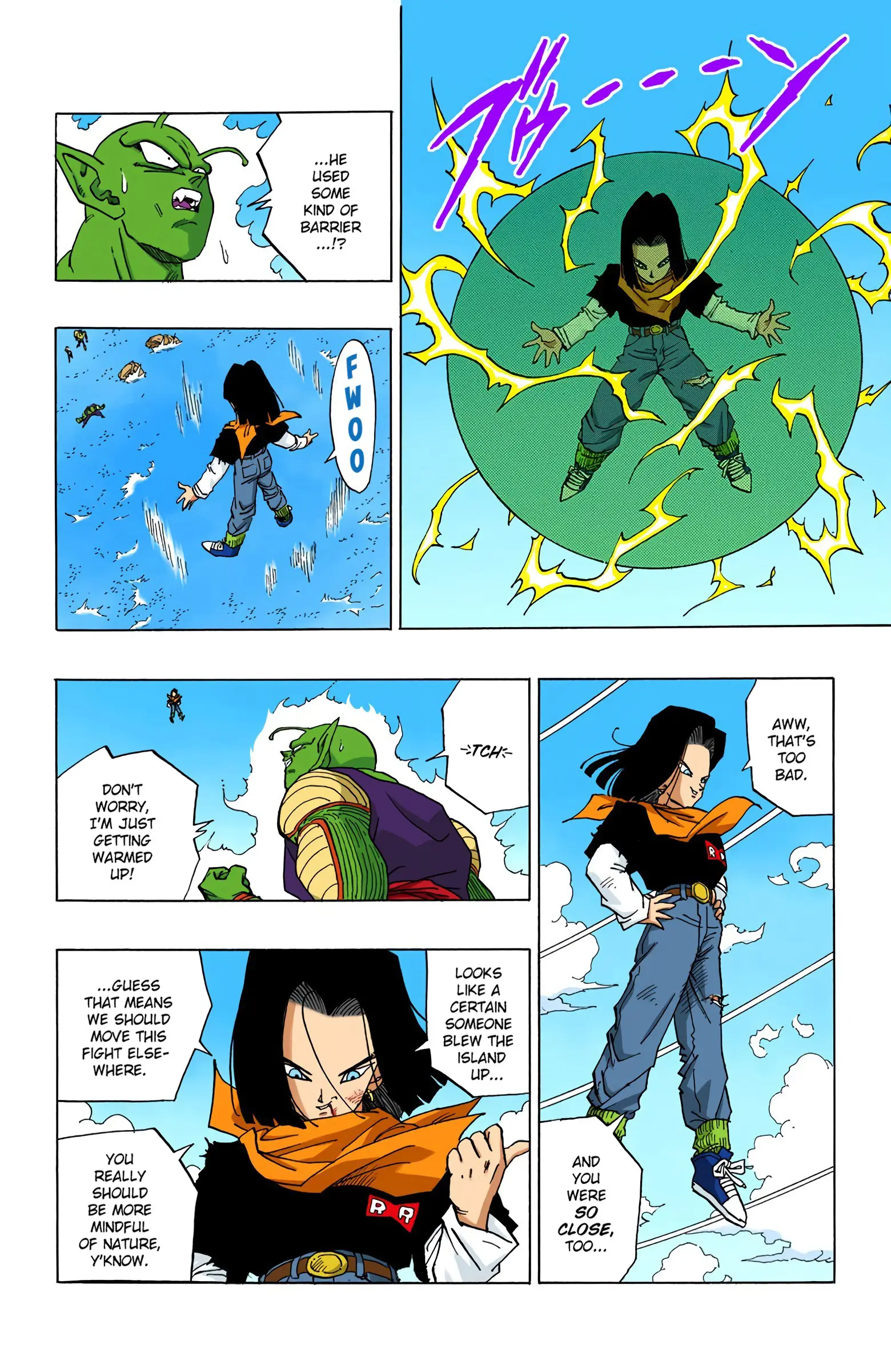 DBZ Perfect Cell Saga (Colored), chapter 367, page 14