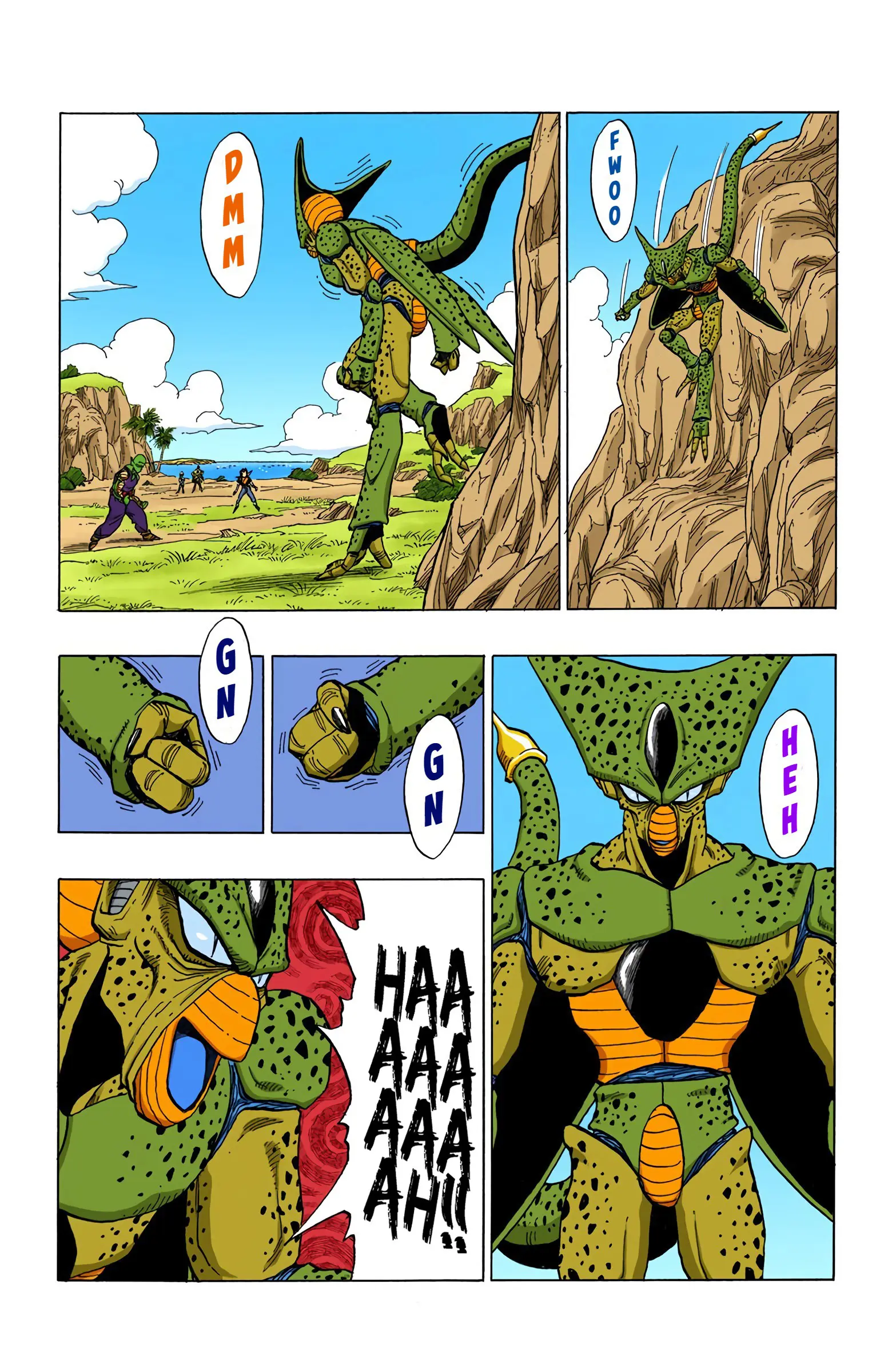 DBZ Perfect Cell Saga (Colored), chapter 369, page 4