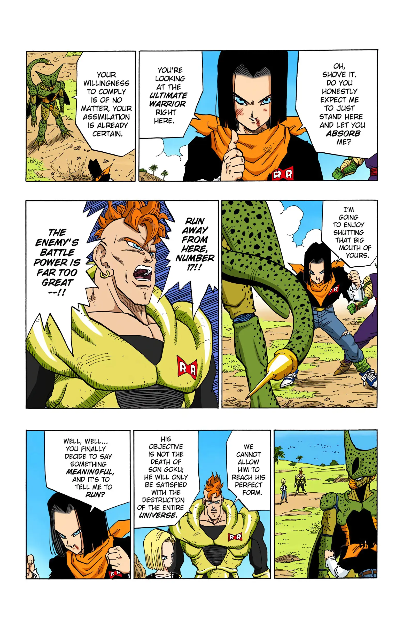 DBZ Perfect Cell Saga (Colored), chapter 369, page 14