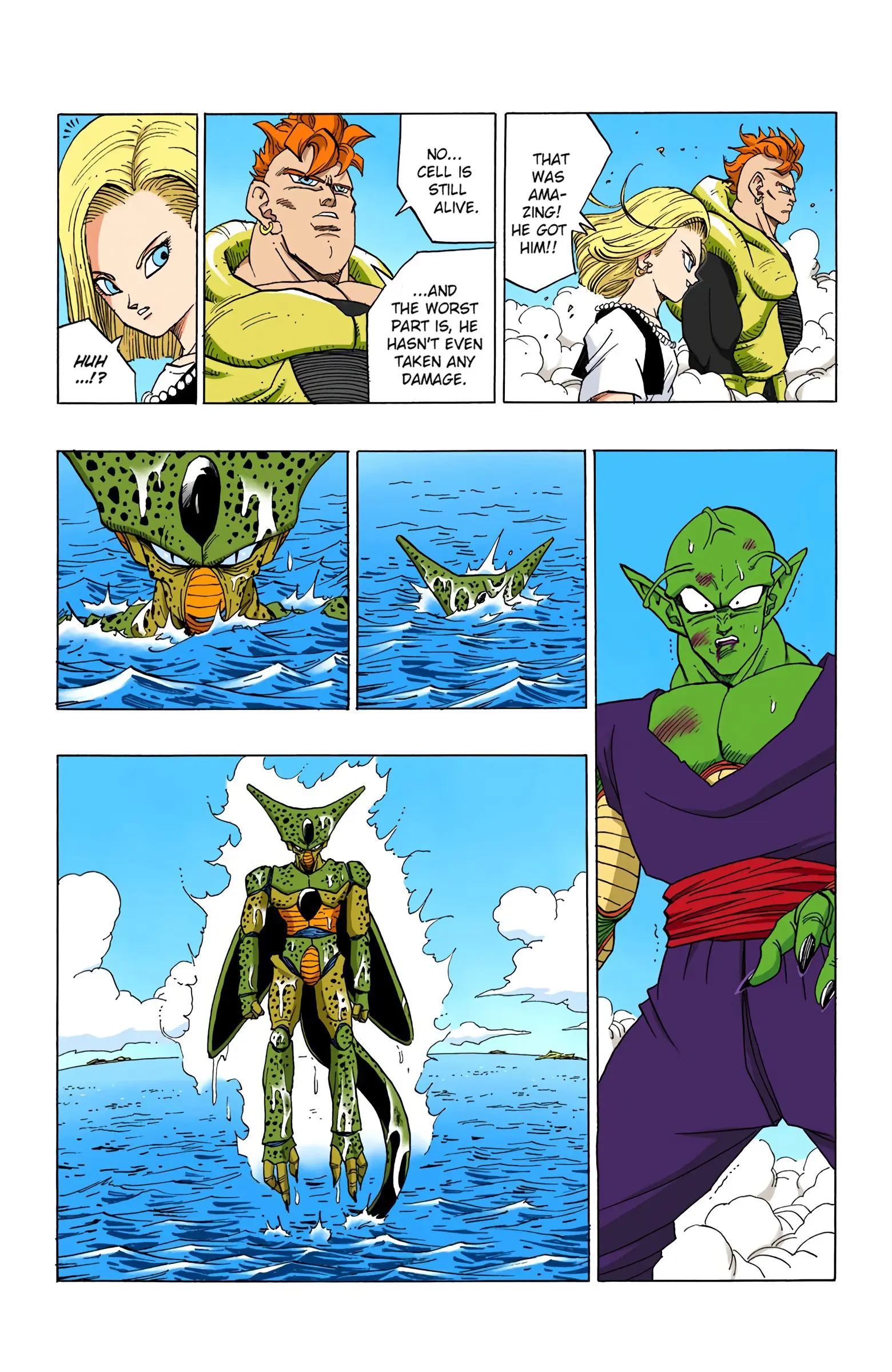 DBZ Perfect Cell Saga (Colored), chapter 370, page 10