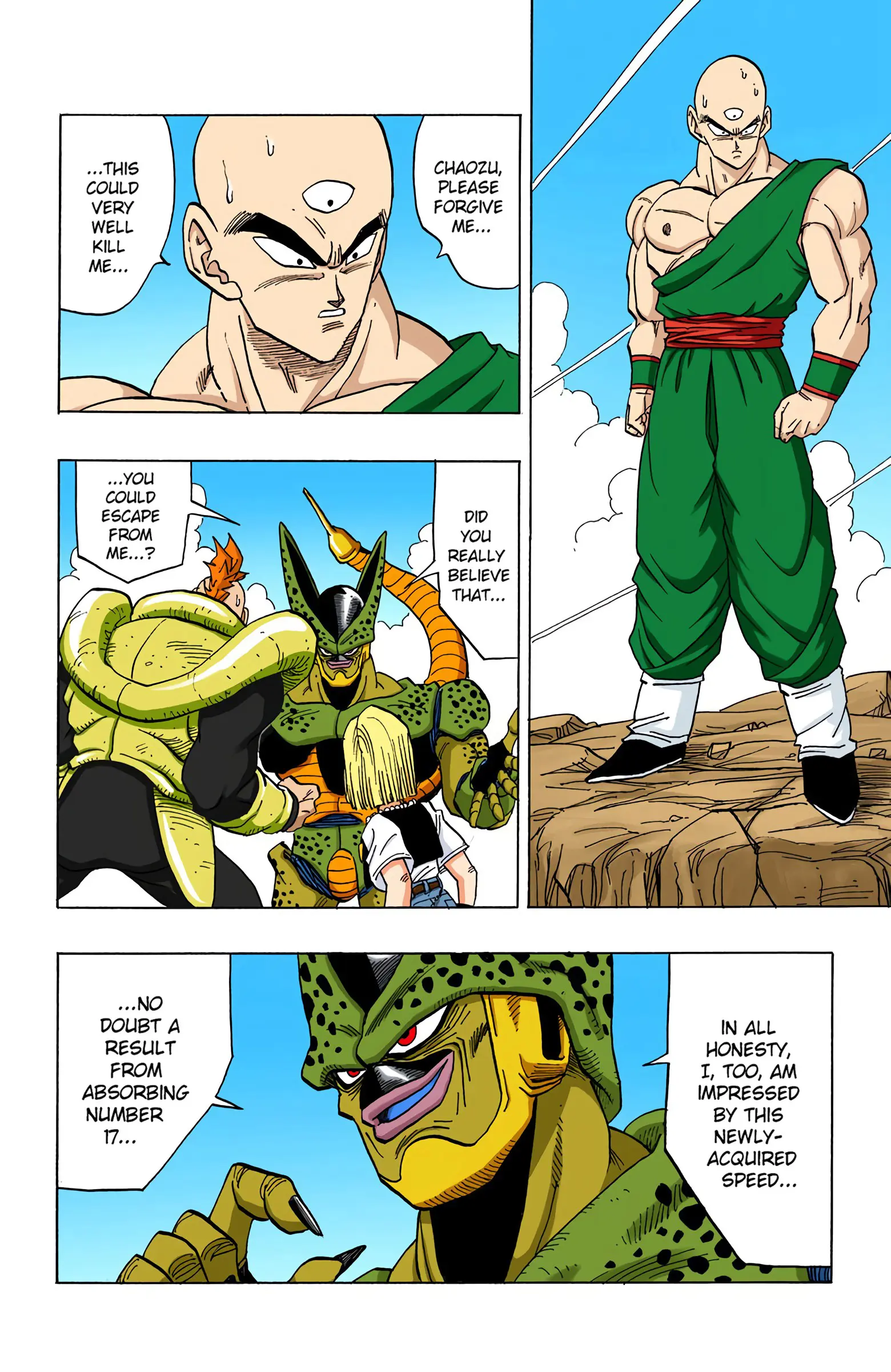 DBZ Perfect Cell Saga (Colored), chapter 373, page 6