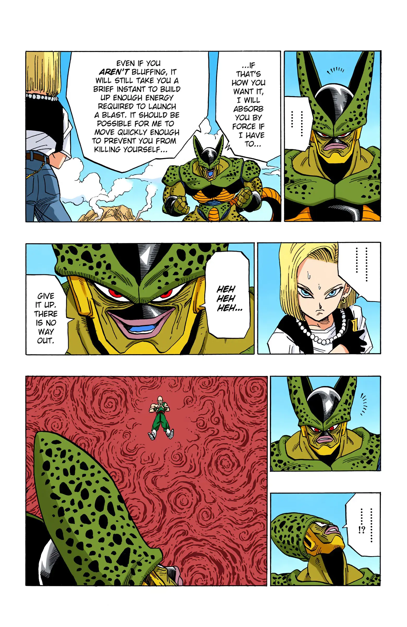 DBZ Perfect Cell Saga (Colored), chapter 373, page 12