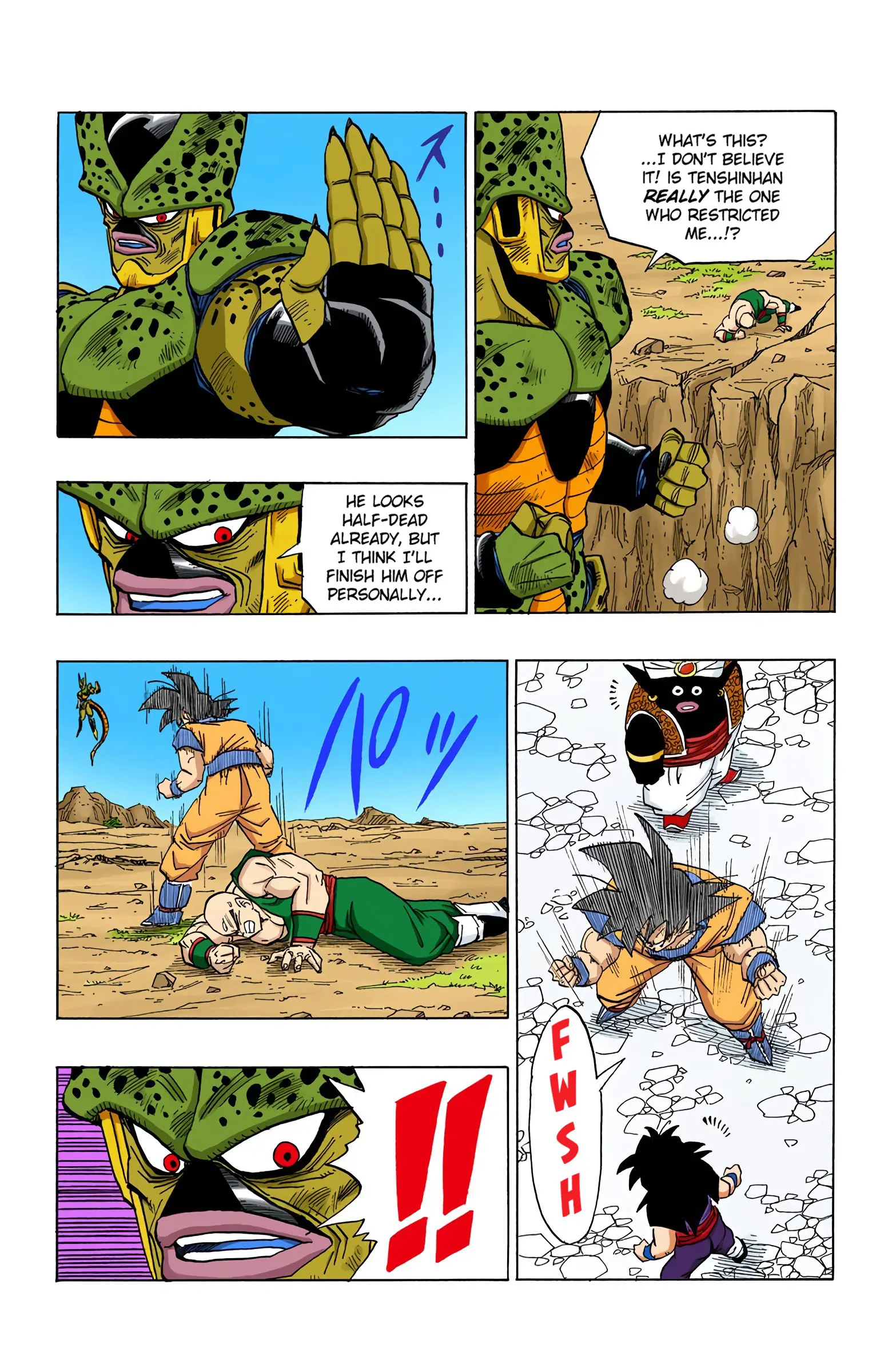 DBZ Perfect Cell Saga (Colored), chapter 374, page 6