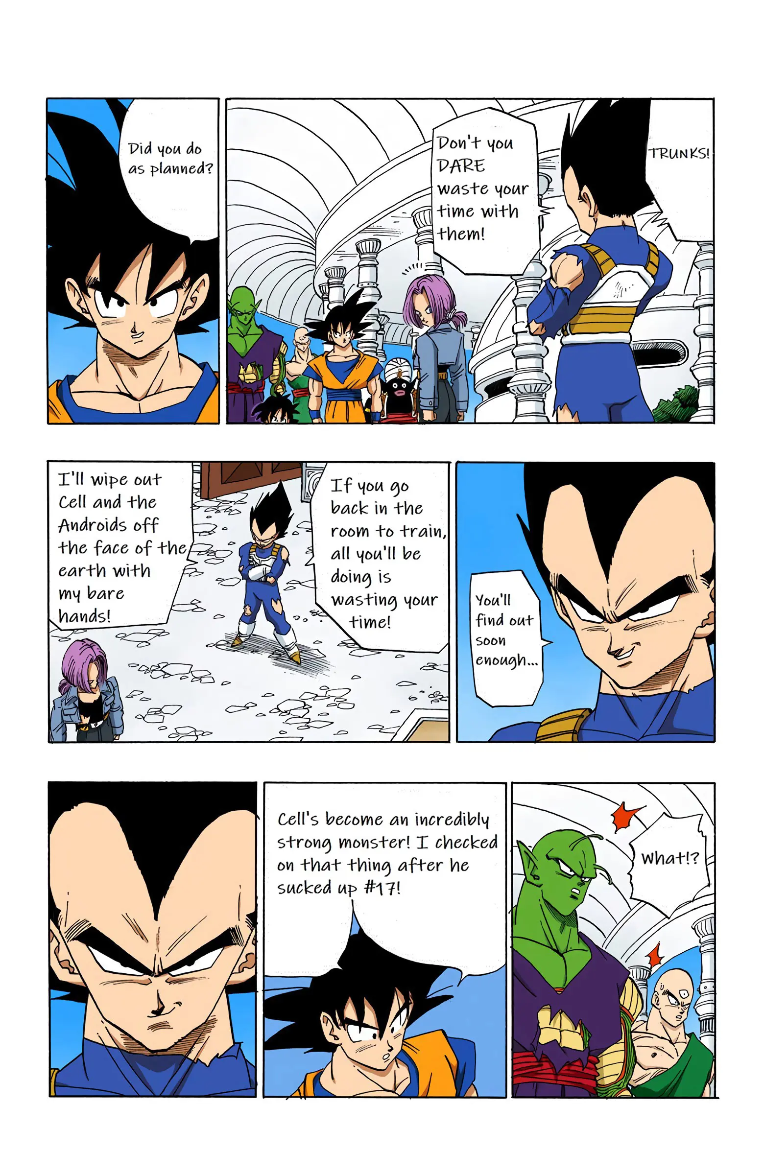 DBZ Perfect Cell Saga (Colored), chapter 375, page 3