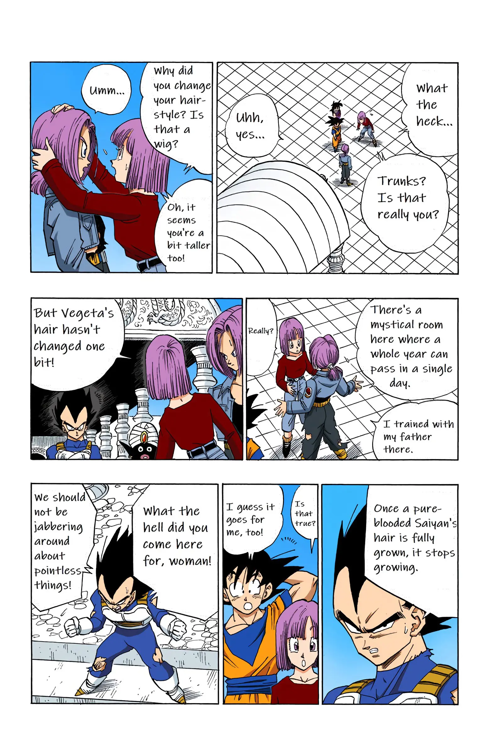 DBZ Perfect Cell Saga (Colored), chapter 375, page 5
