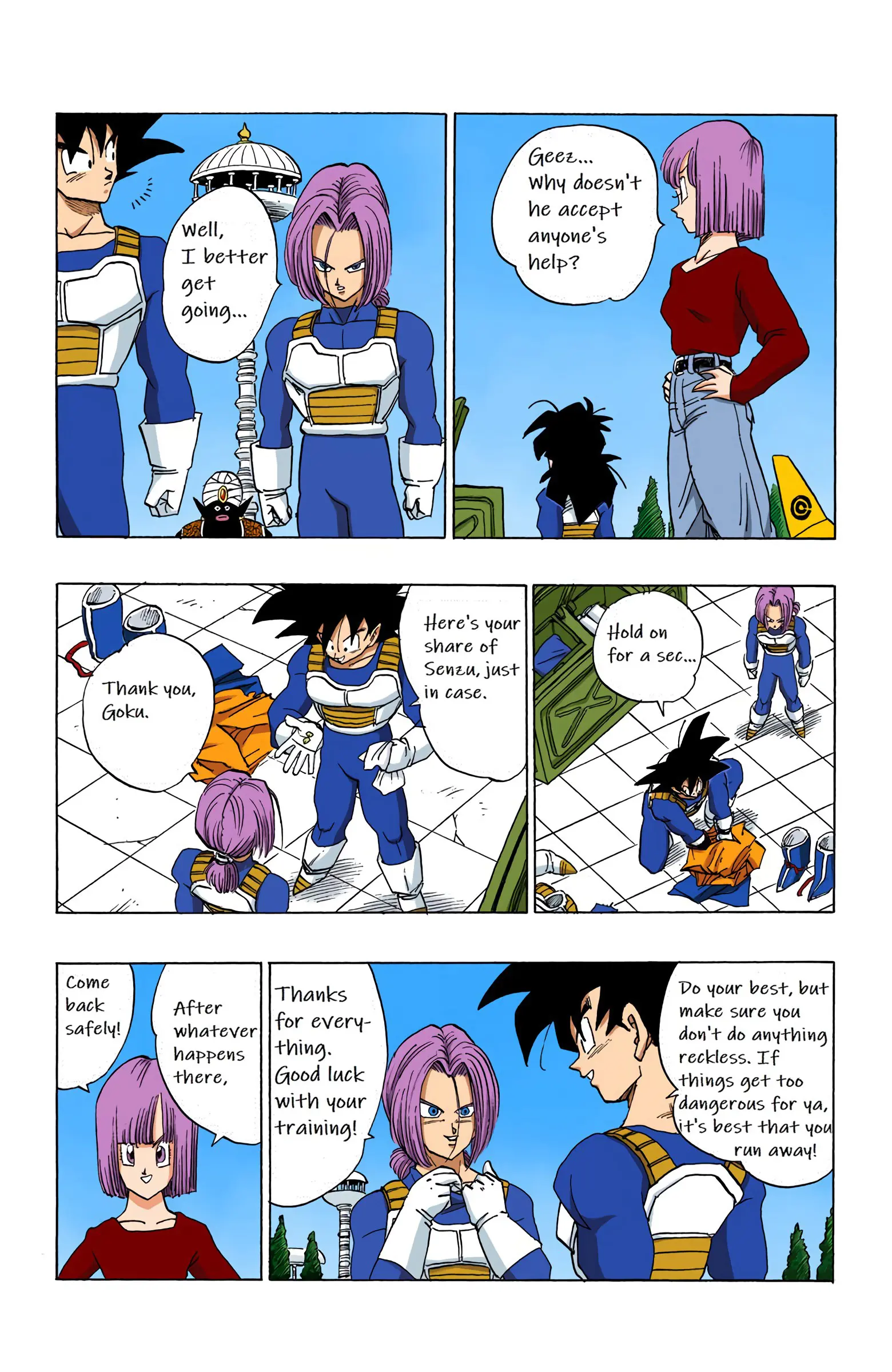 DBZ Perfect Cell Saga (Colored), chapter 375, page 9