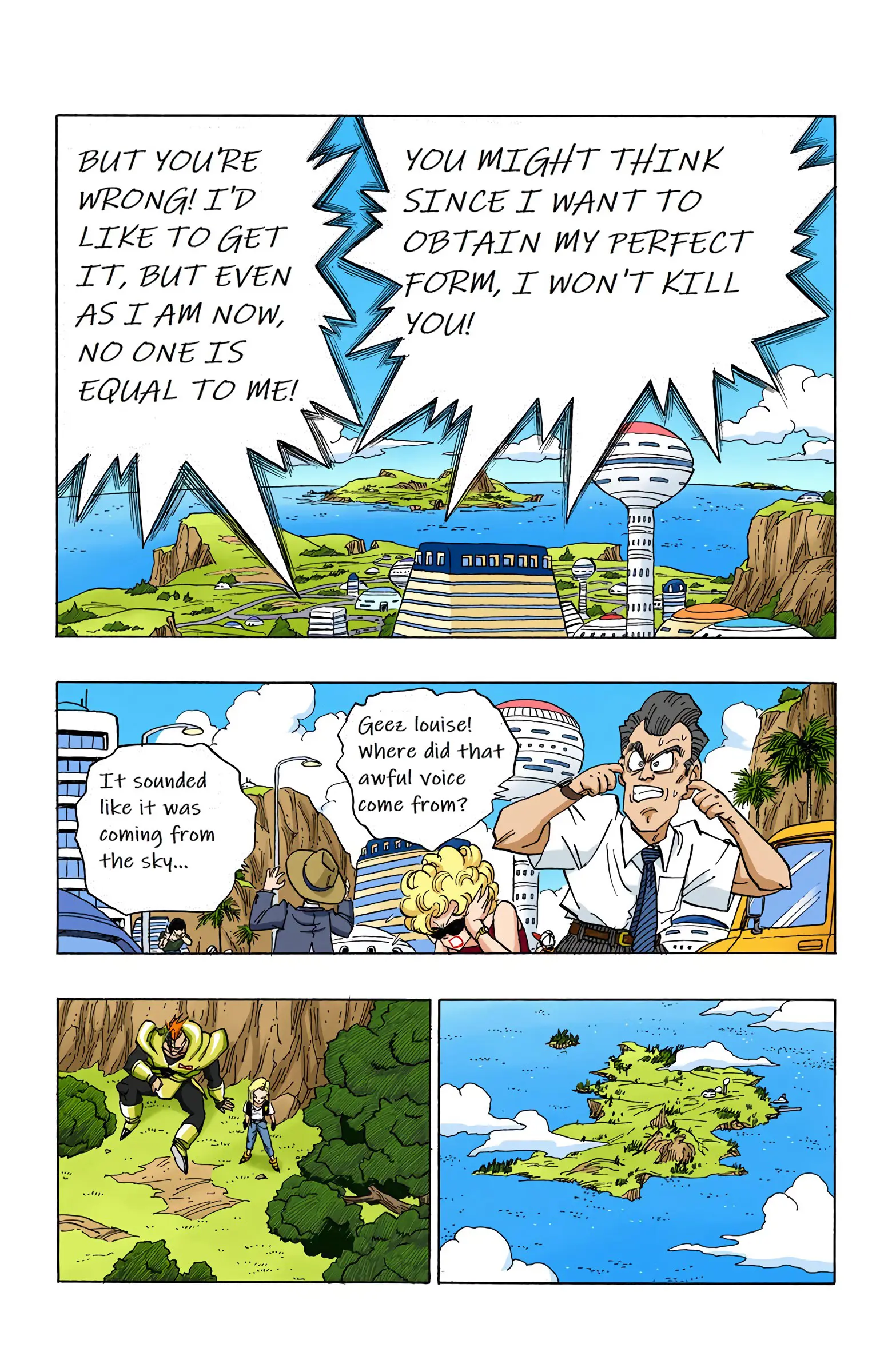 DBZ Perfect Cell Saga (Colored), chapter 375, page 14