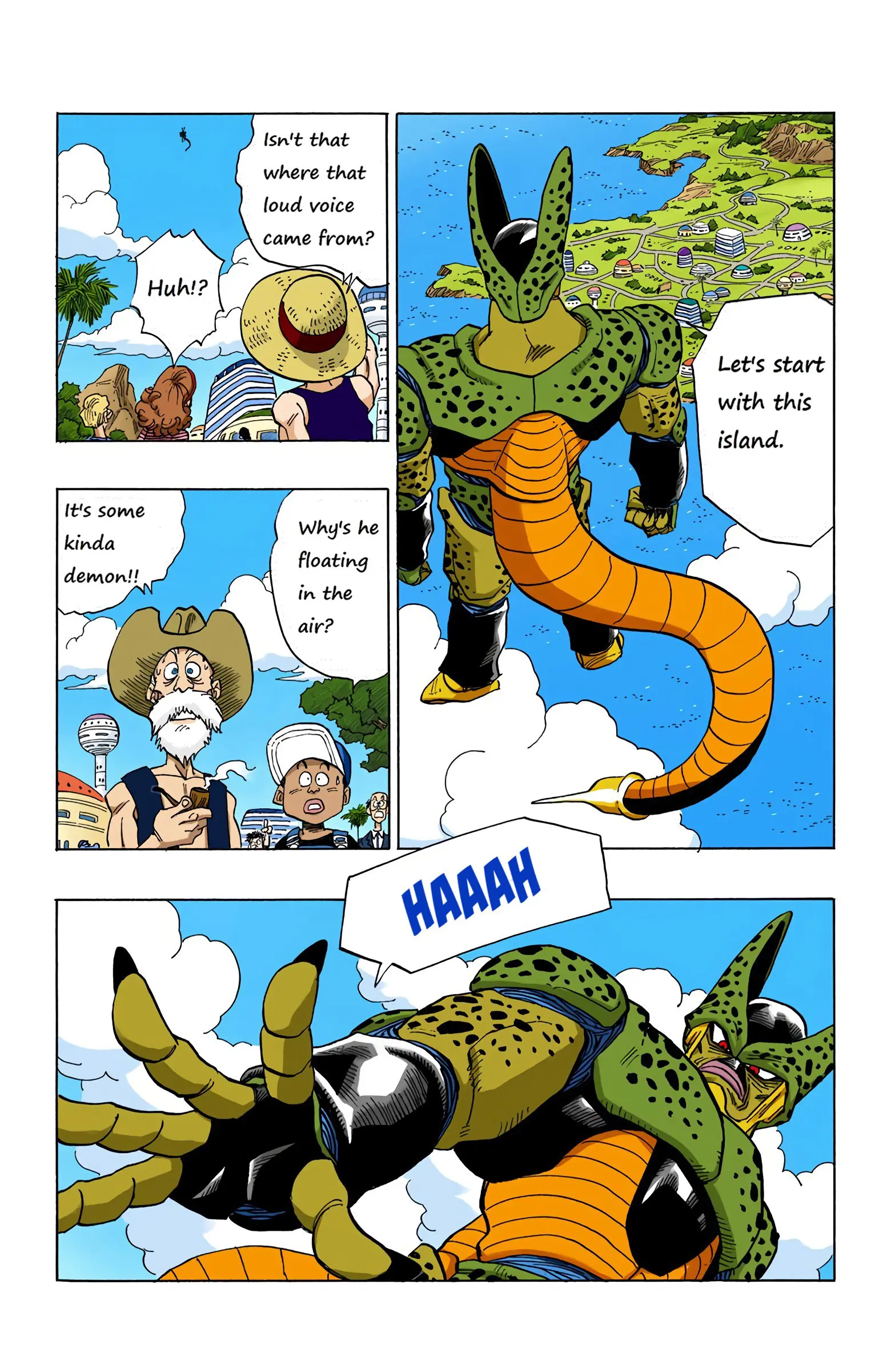 DBZ Perfect Cell Saga (Colored), chapter 376, page 4