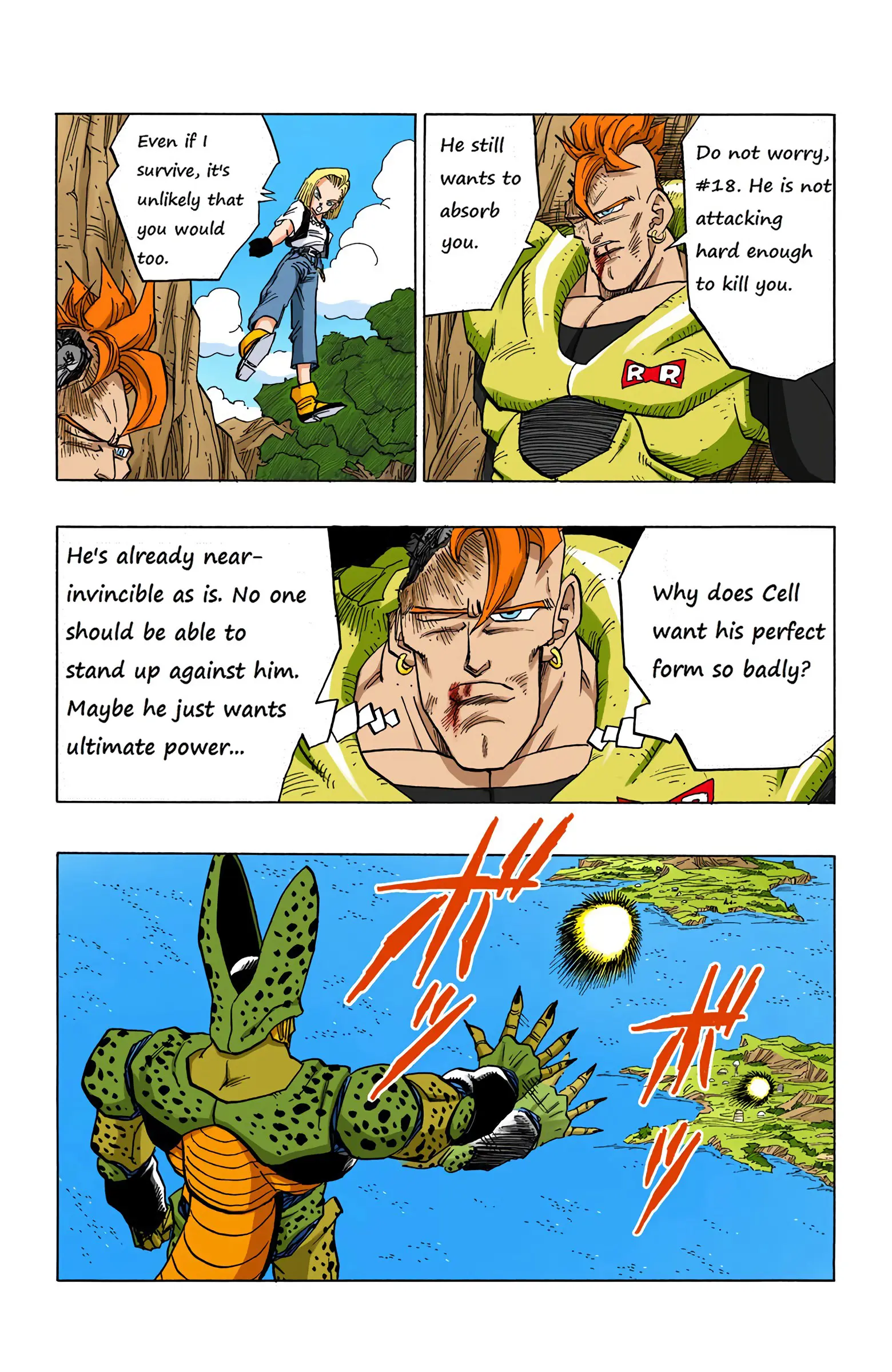 DBZ Perfect Cell Saga (Colored), chapter 376, page 8