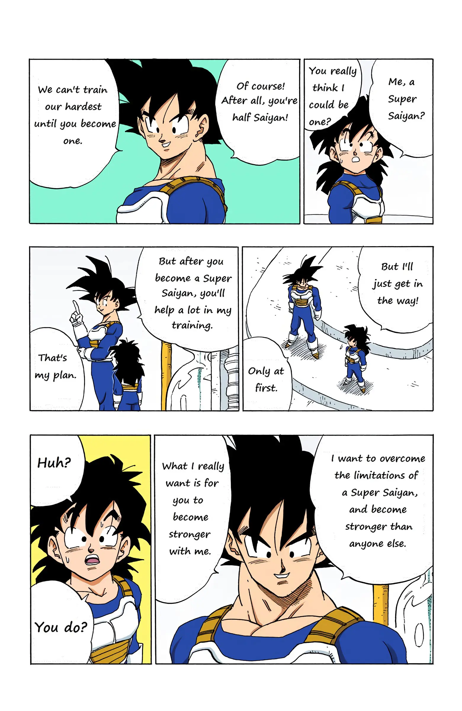 DBZ Perfect Cell Saga (Colored), chapter 377, page 9