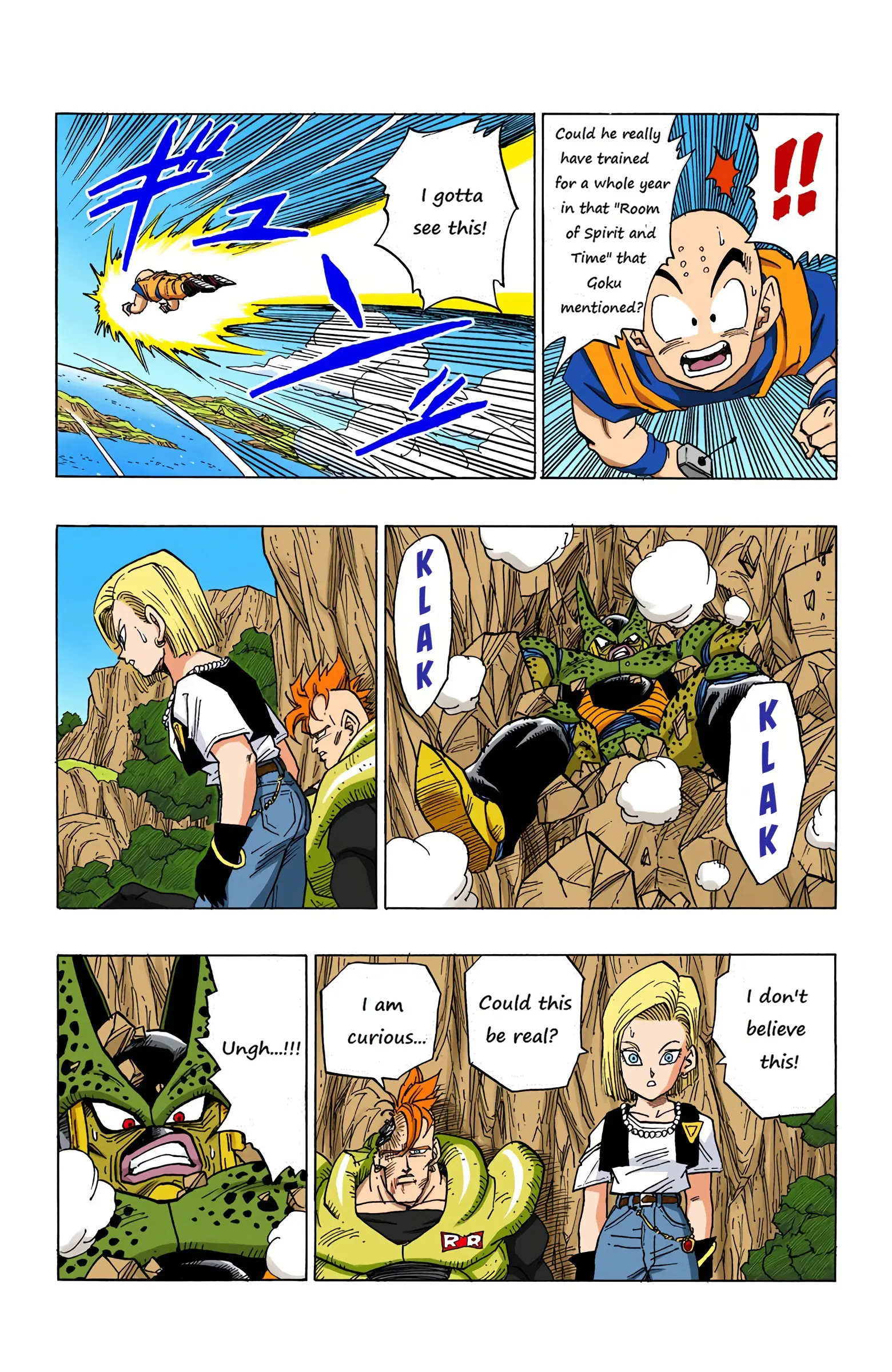 DBZ Perfect Cell Saga (Colored), chapter 378, page 7