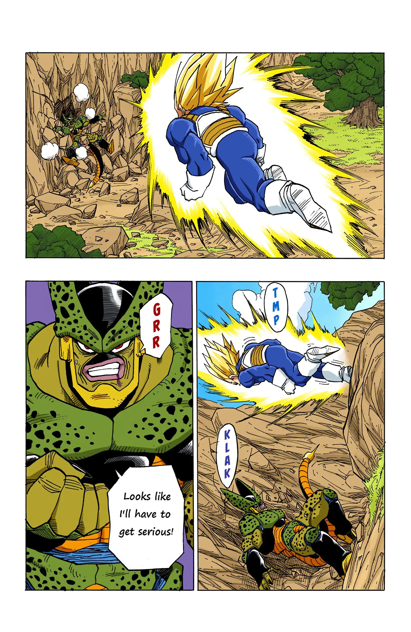 DBZ Perfect Cell Saga (Colored), chapter 378, page 8