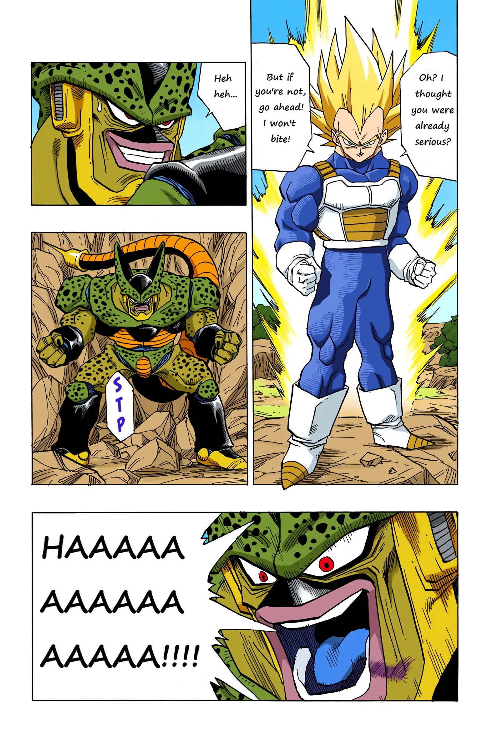 DBZ Perfect Cell Saga (Colored), chapter 378, page 9