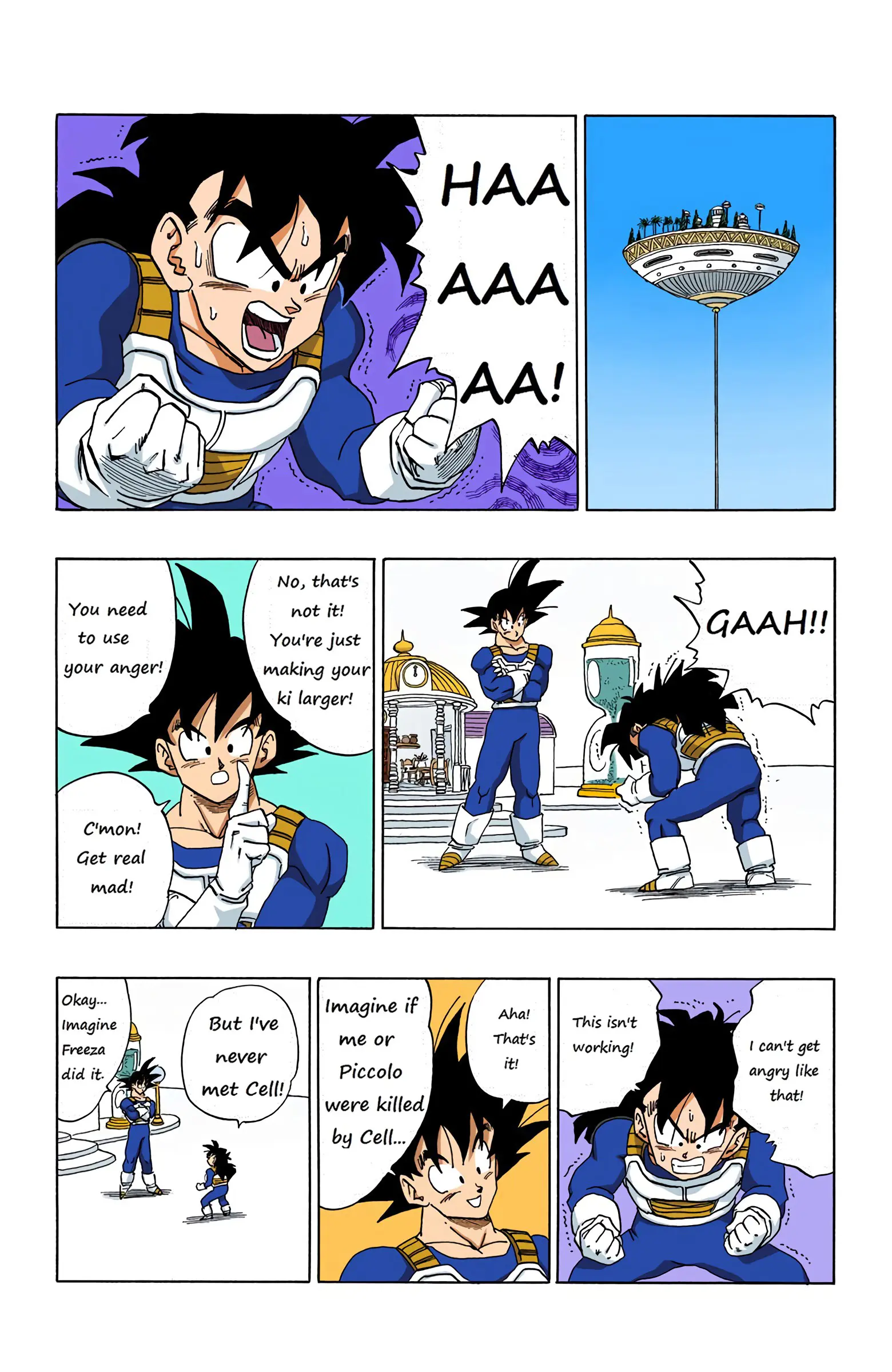 DBZ Perfect Cell Saga (Colored), chapter 378, page 10