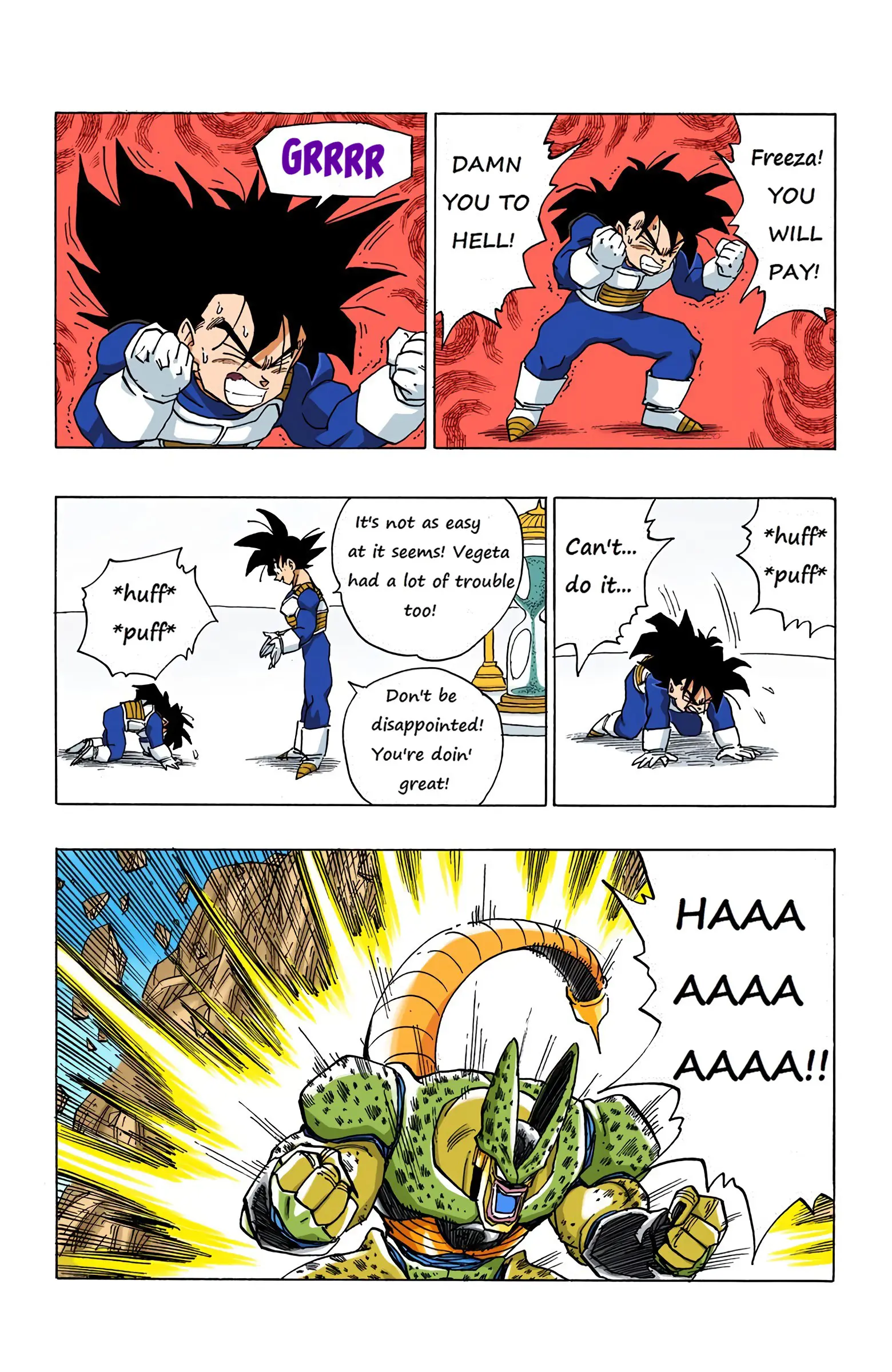 DBZ Perfect Cell Saga (Colored), chapter 378, page 11