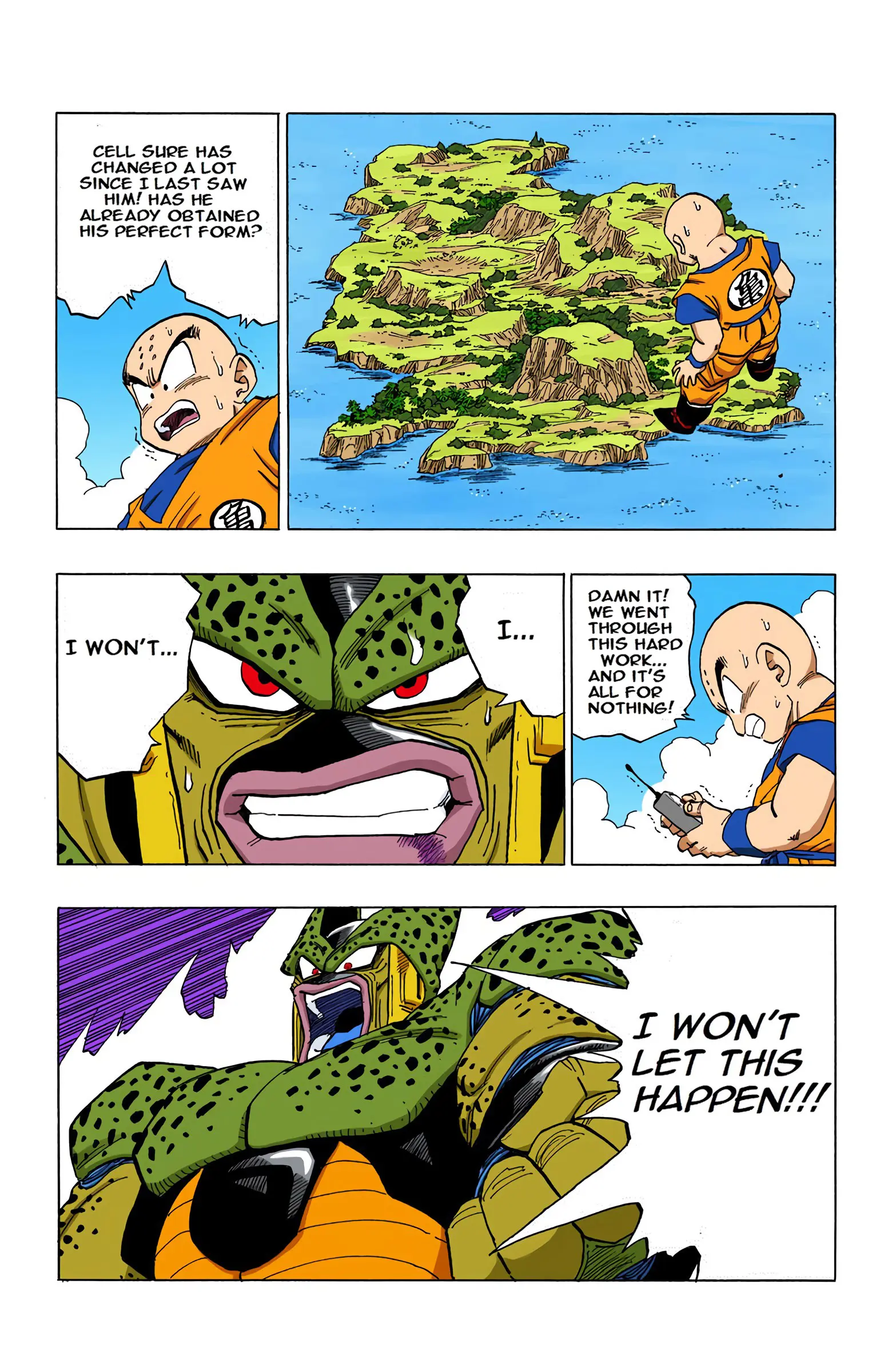 DBZ Perfect Cell Saga (Colored), chapter 379, page 3