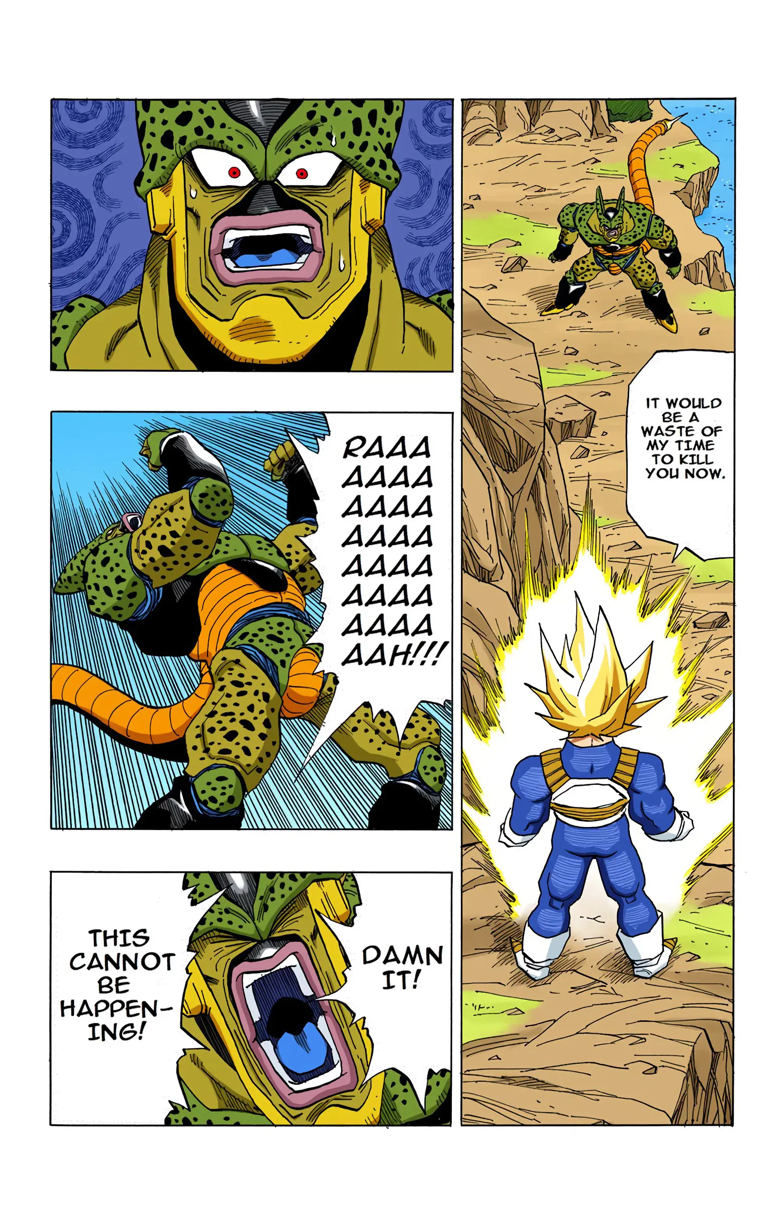 DBZ Perfect Cell Saga (Colored), chapter 379, page 14