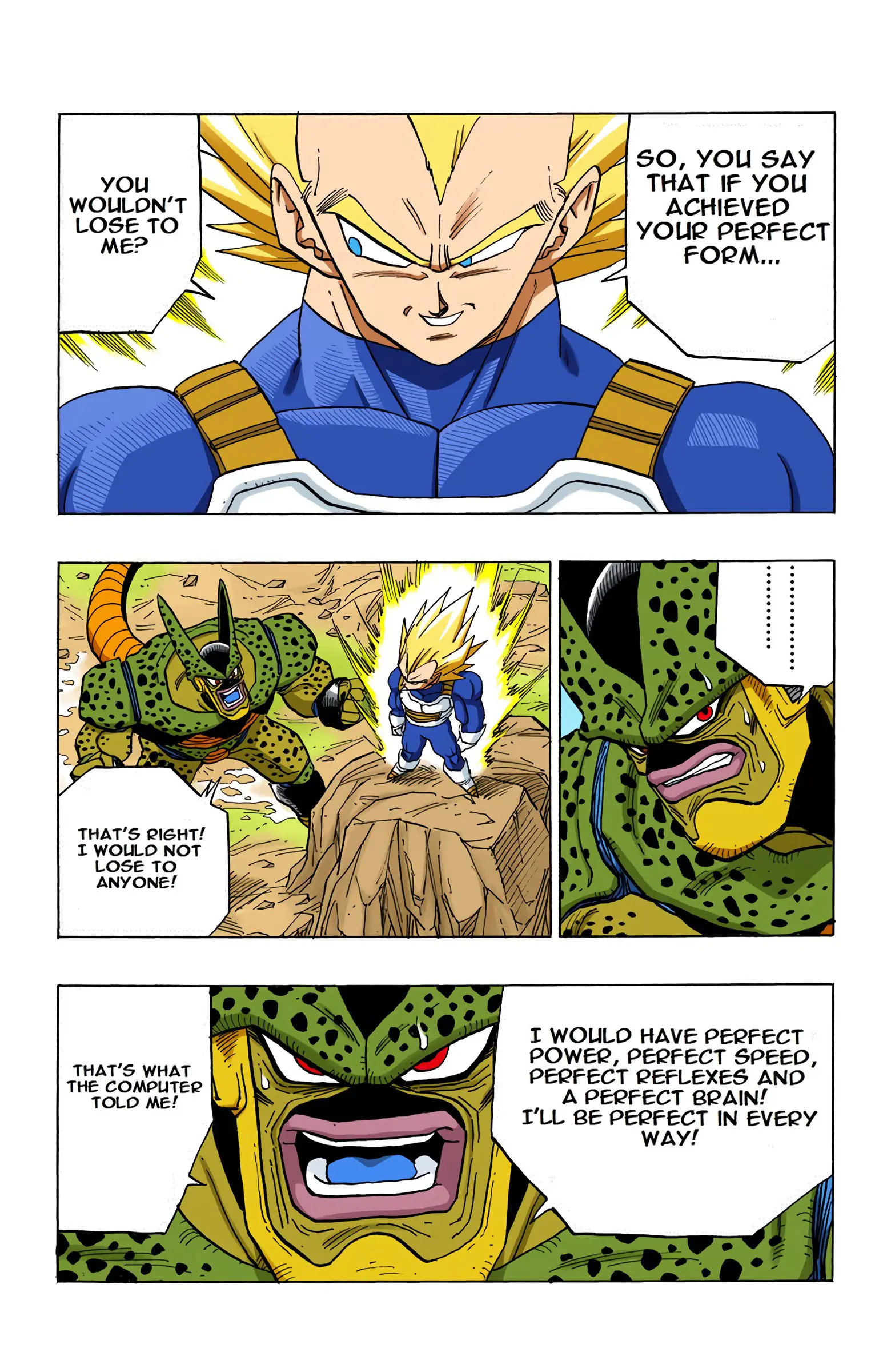 DBZ Perfect Cell Saga (Colored), chapter 380, page 3