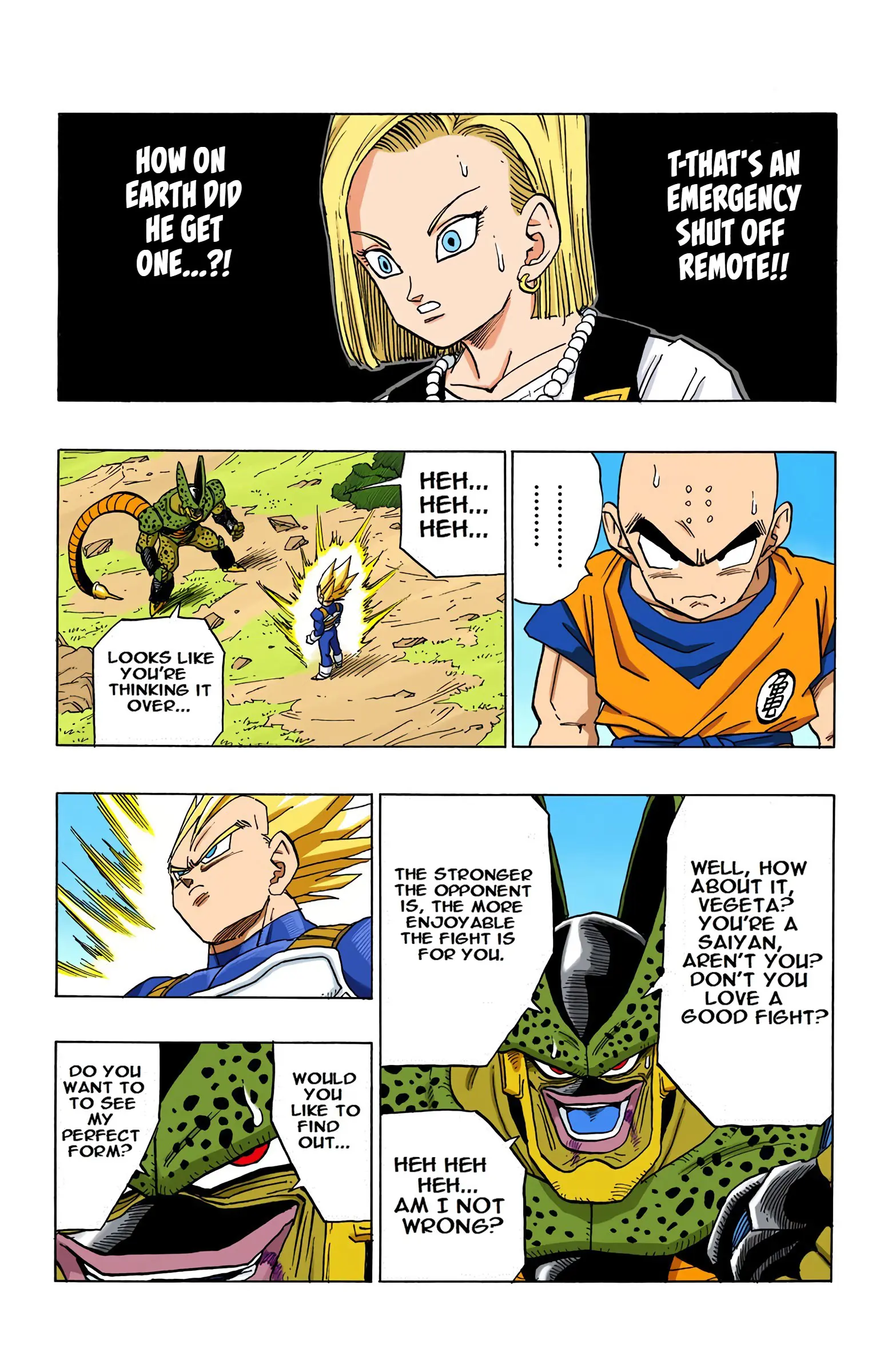 DBZ Perfect Cell Saga (Colored), chapter 380, page 11