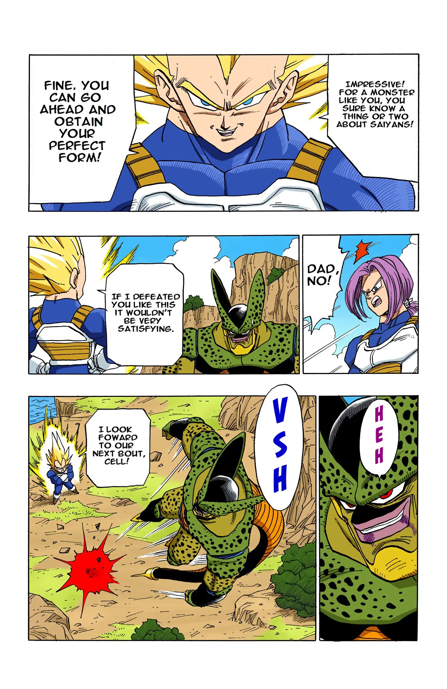 DBZ Perfect Cell Saga (Colored), chapter 380, page 12