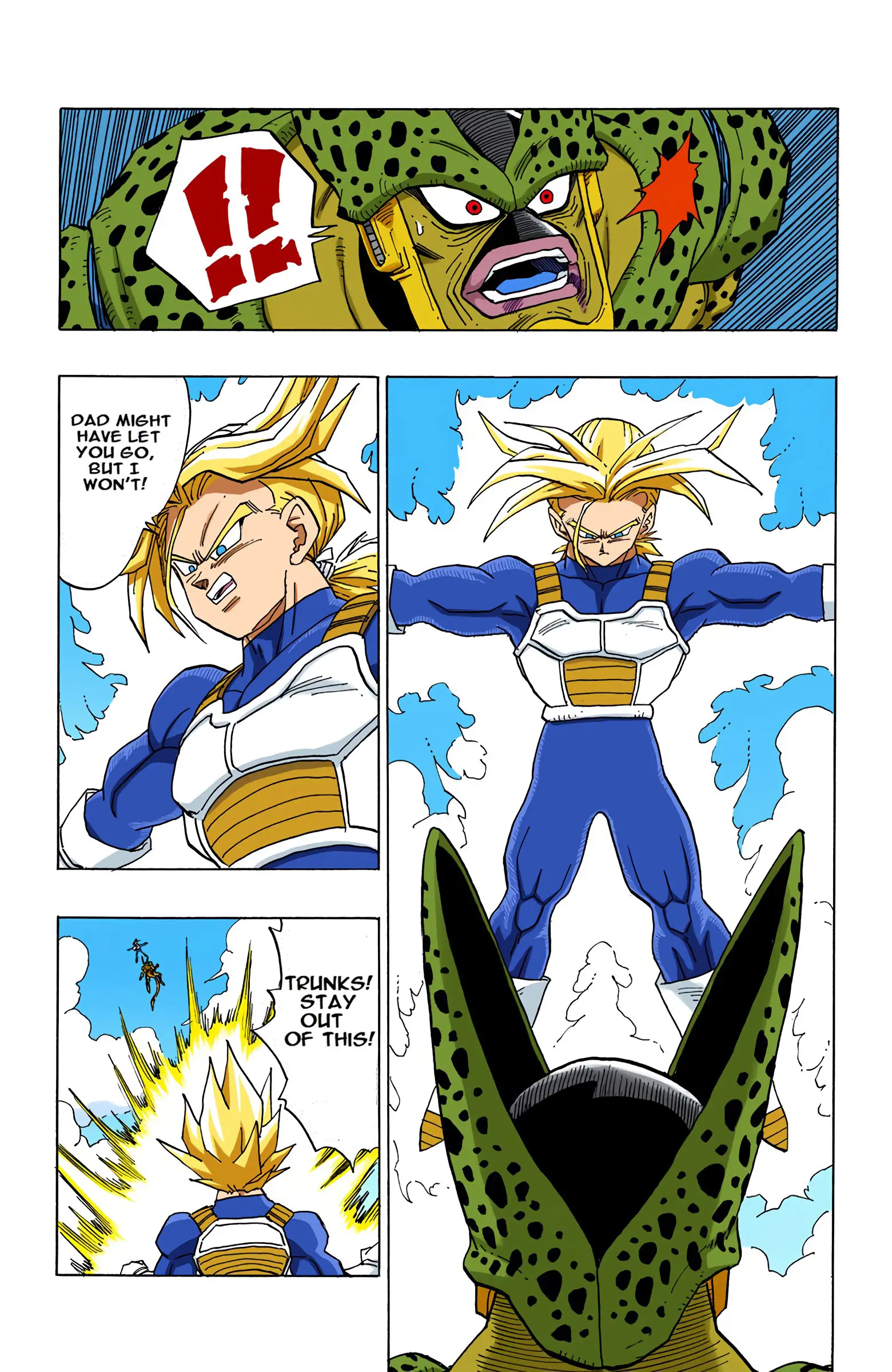 DBZ Perfect Cell Saga (Colored), chapter 380, page 13