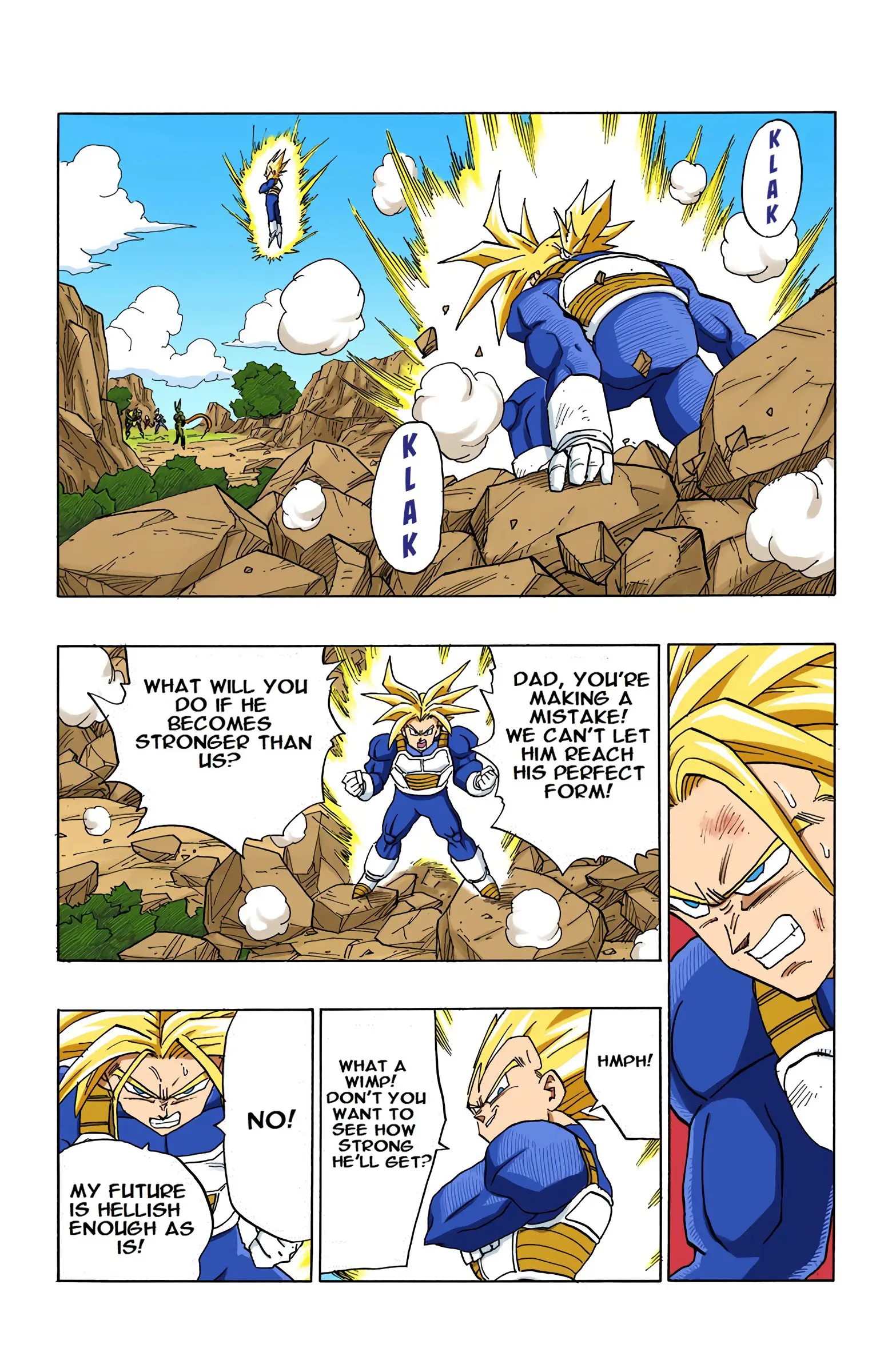 DBZ Perfect Cell Saga (Colored), chapter 381, page 11