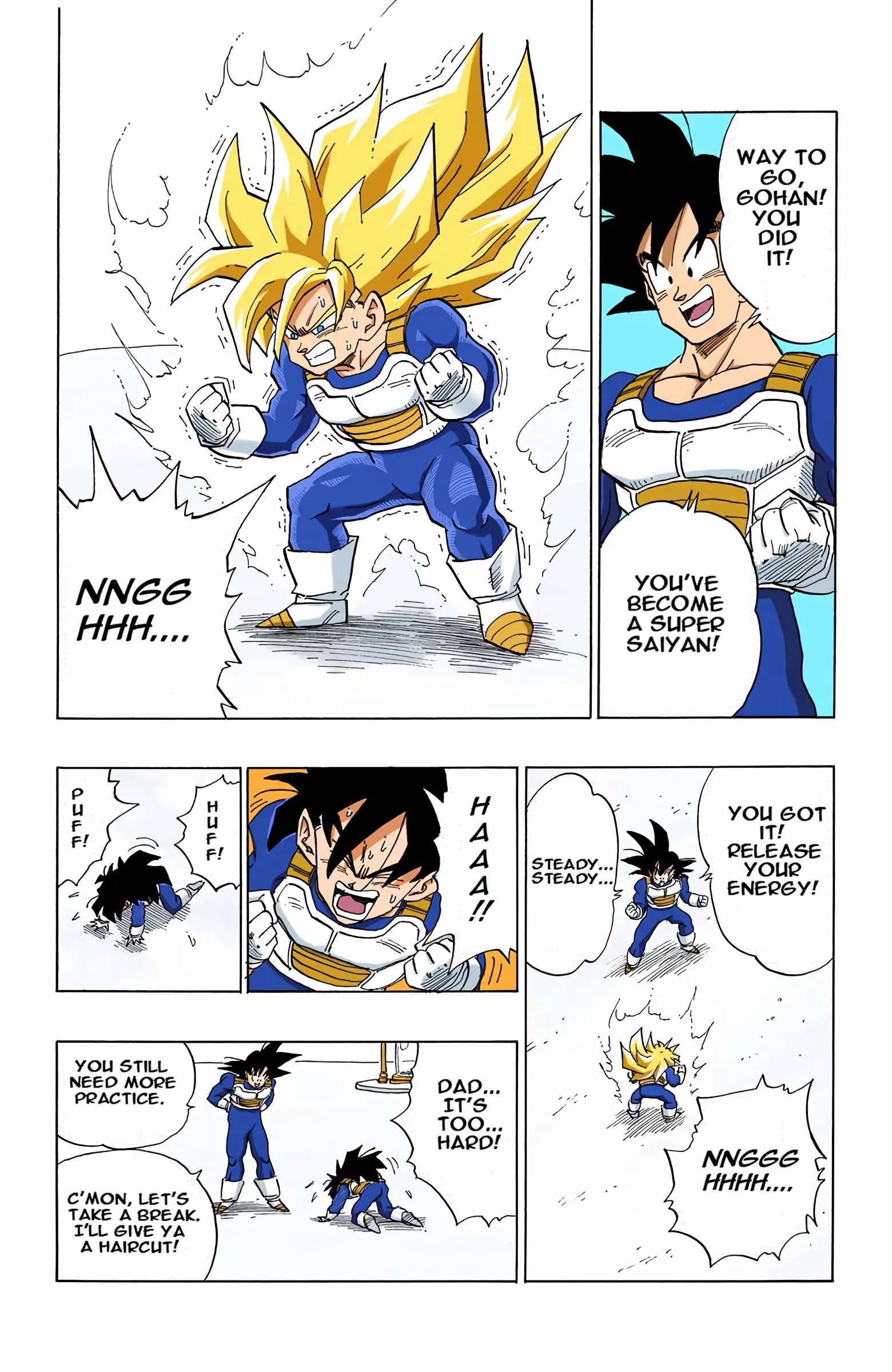 DBZ Perfect Cell Saga (Colored), chapter 382, page 9