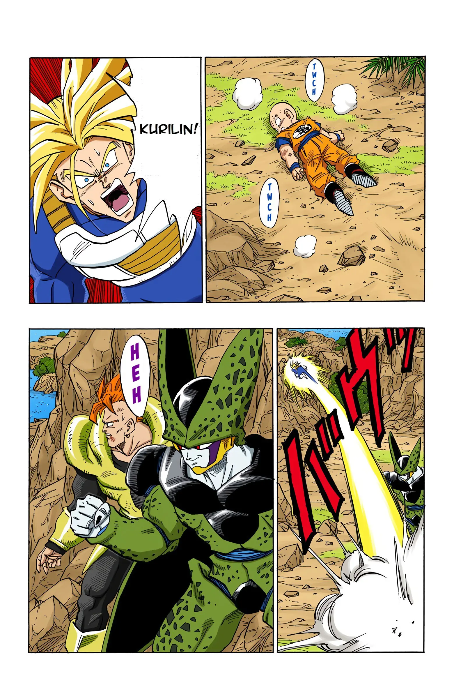 DBZ Perfect Cell Saga (Colored), chapter 383, page 2