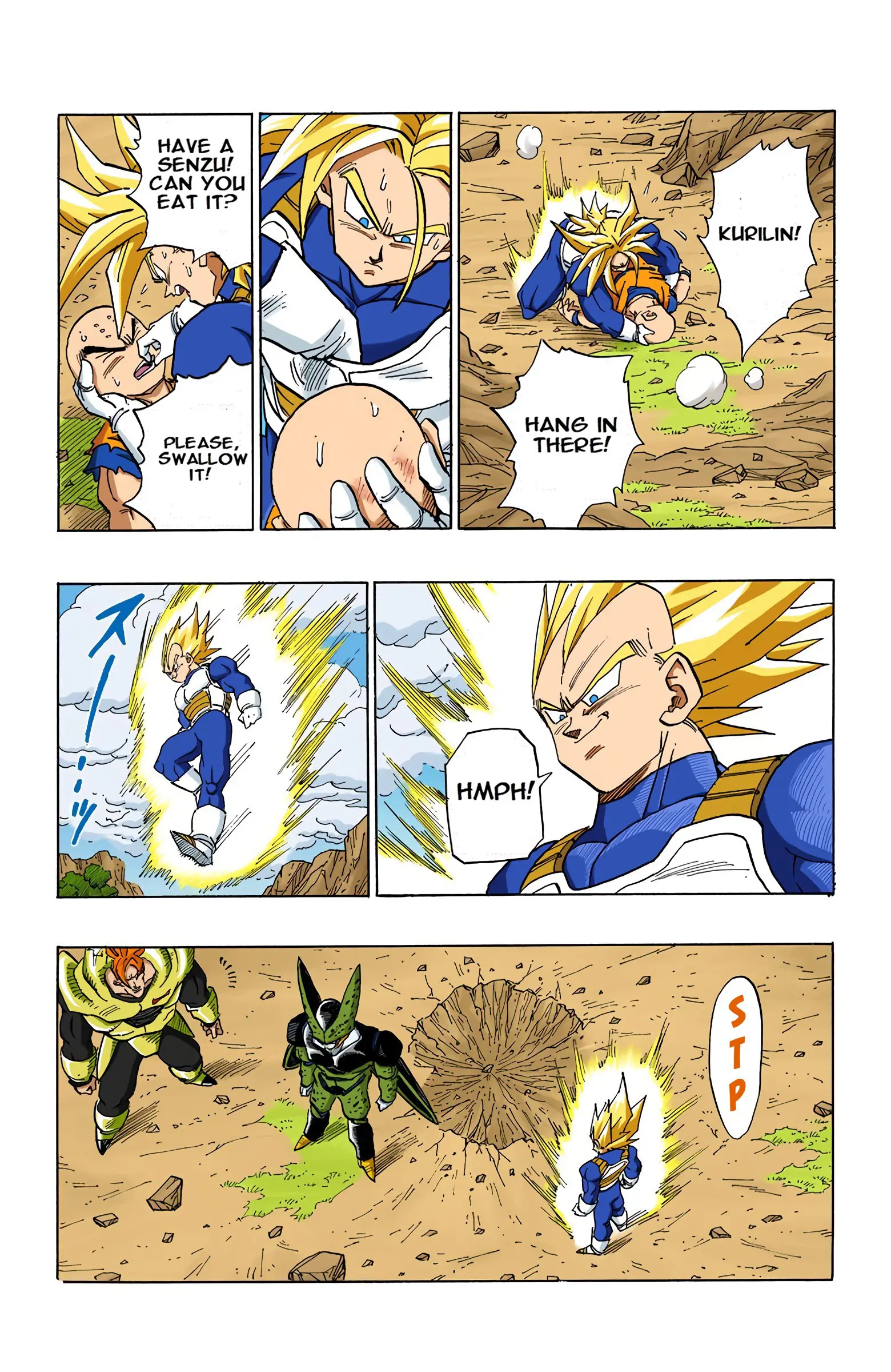 DBZ Perfect Cell Saga (Colored), chapter 383, page 3