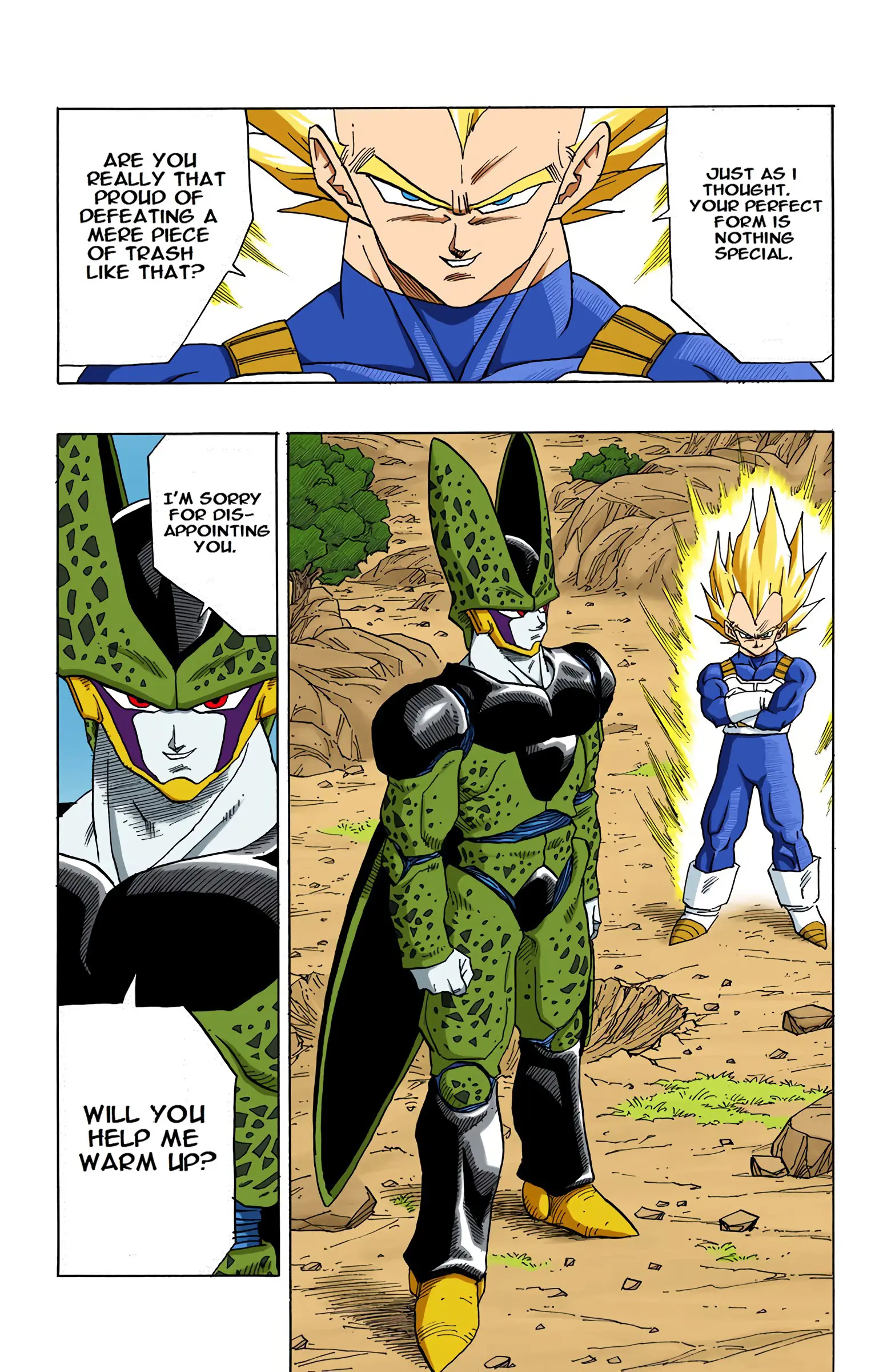 DBZ Perfect Cell Saga (Colored), chapter 383, page 4