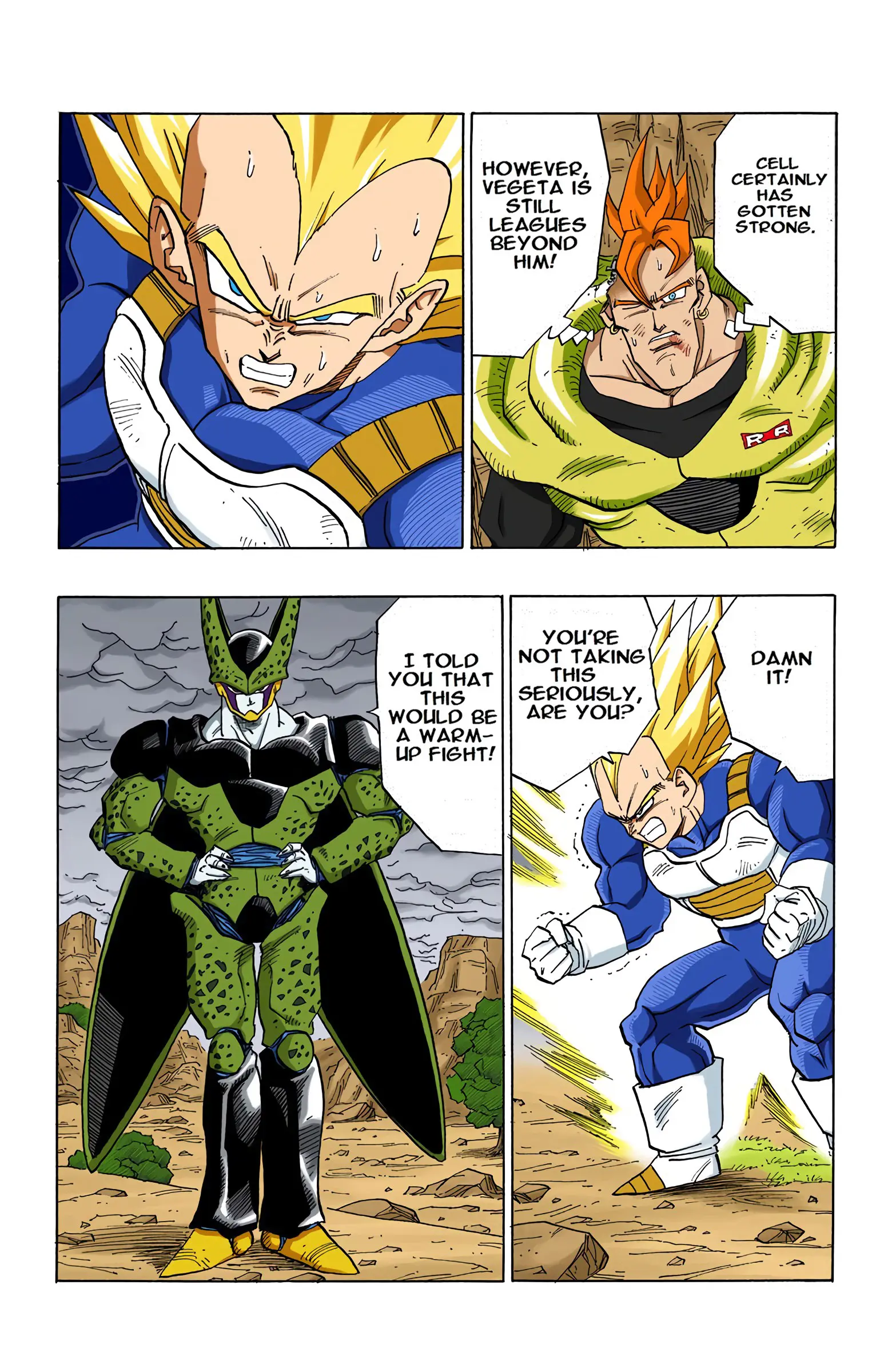 DBZ Perfect Cell Saga (Colored), chapter 383, page 12