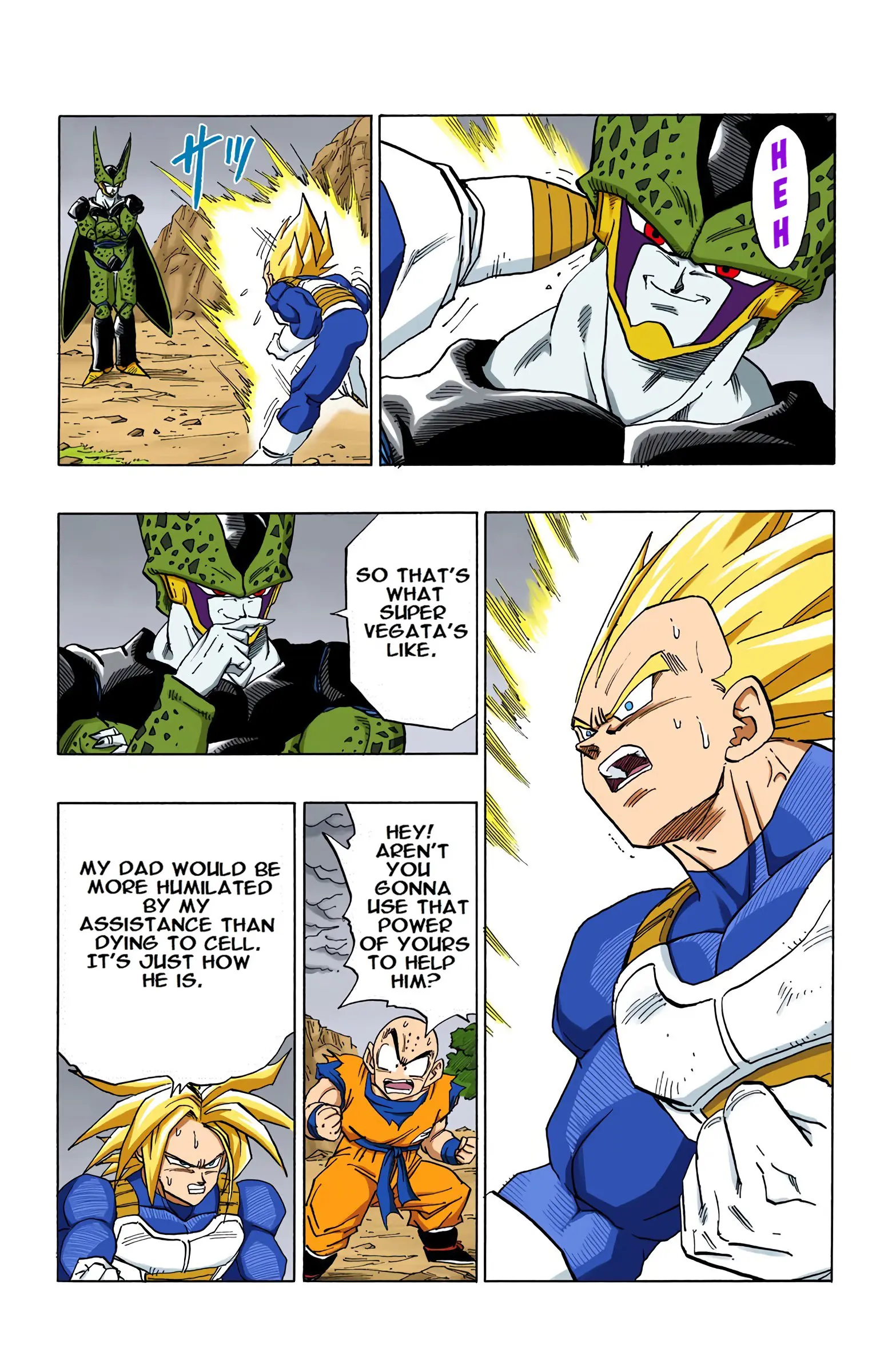DBZ Perfect Cell Saga (Colored), chapter 383, page 15