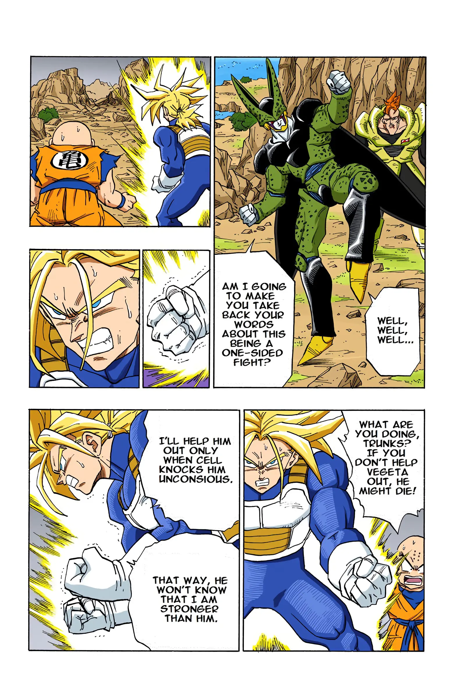 DBZ Perfect Cell Saga (Colored), chapter 384, page 5