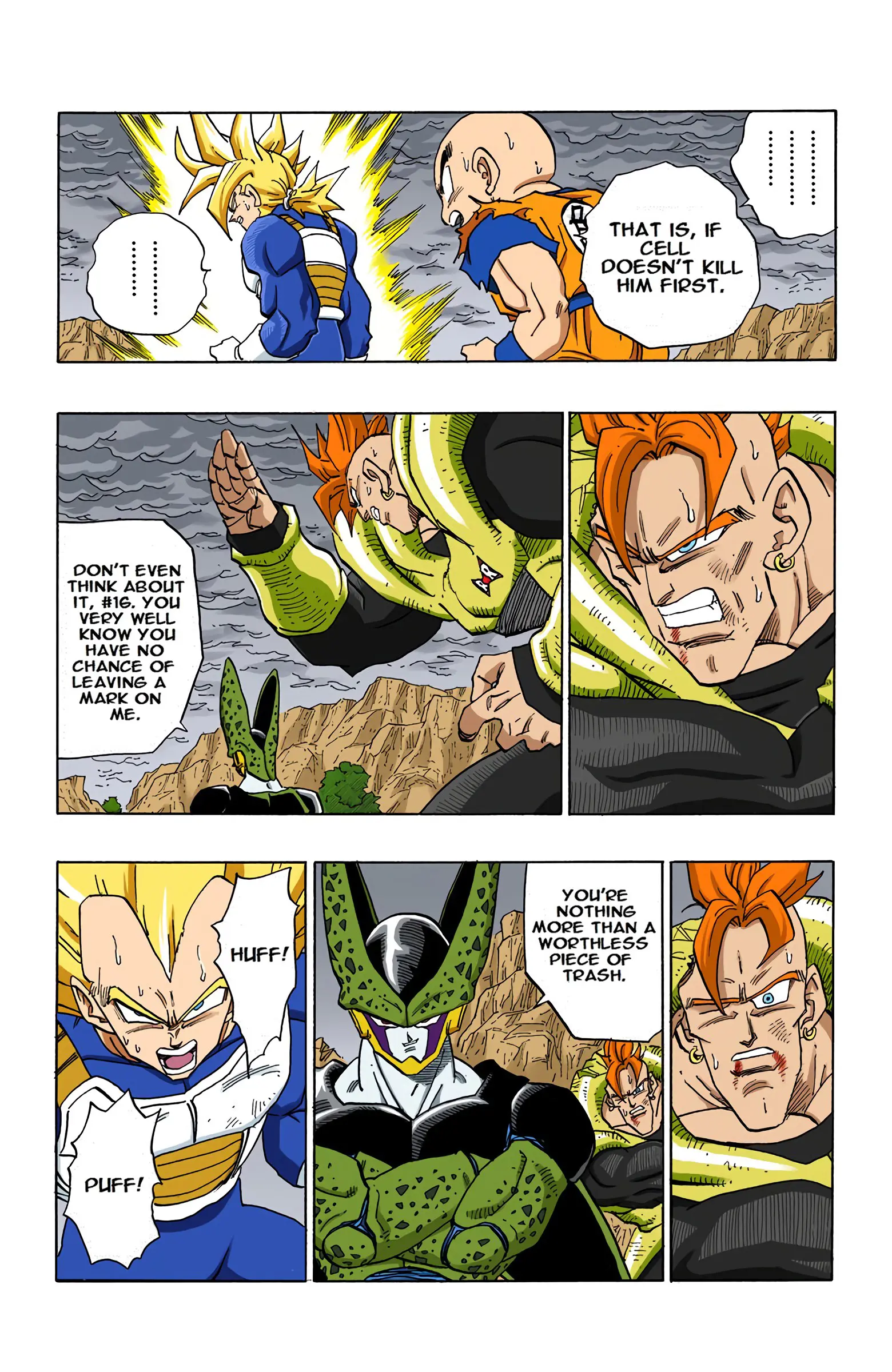 DBZ Perfect Cell Saga (Colored), chapter 384, page 6