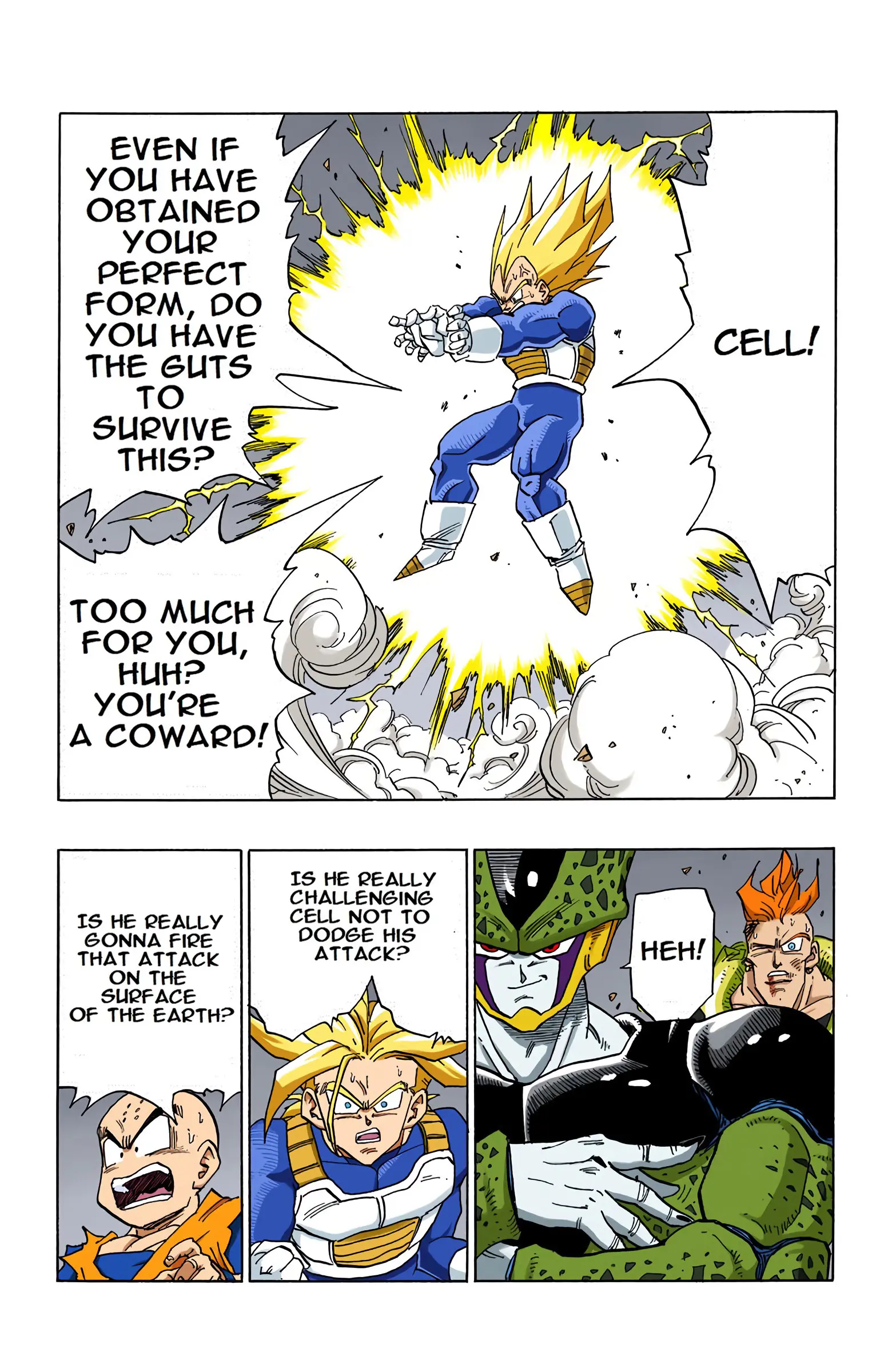DBZ Perfect Cell Saga (Colored), chapter 384, page 9