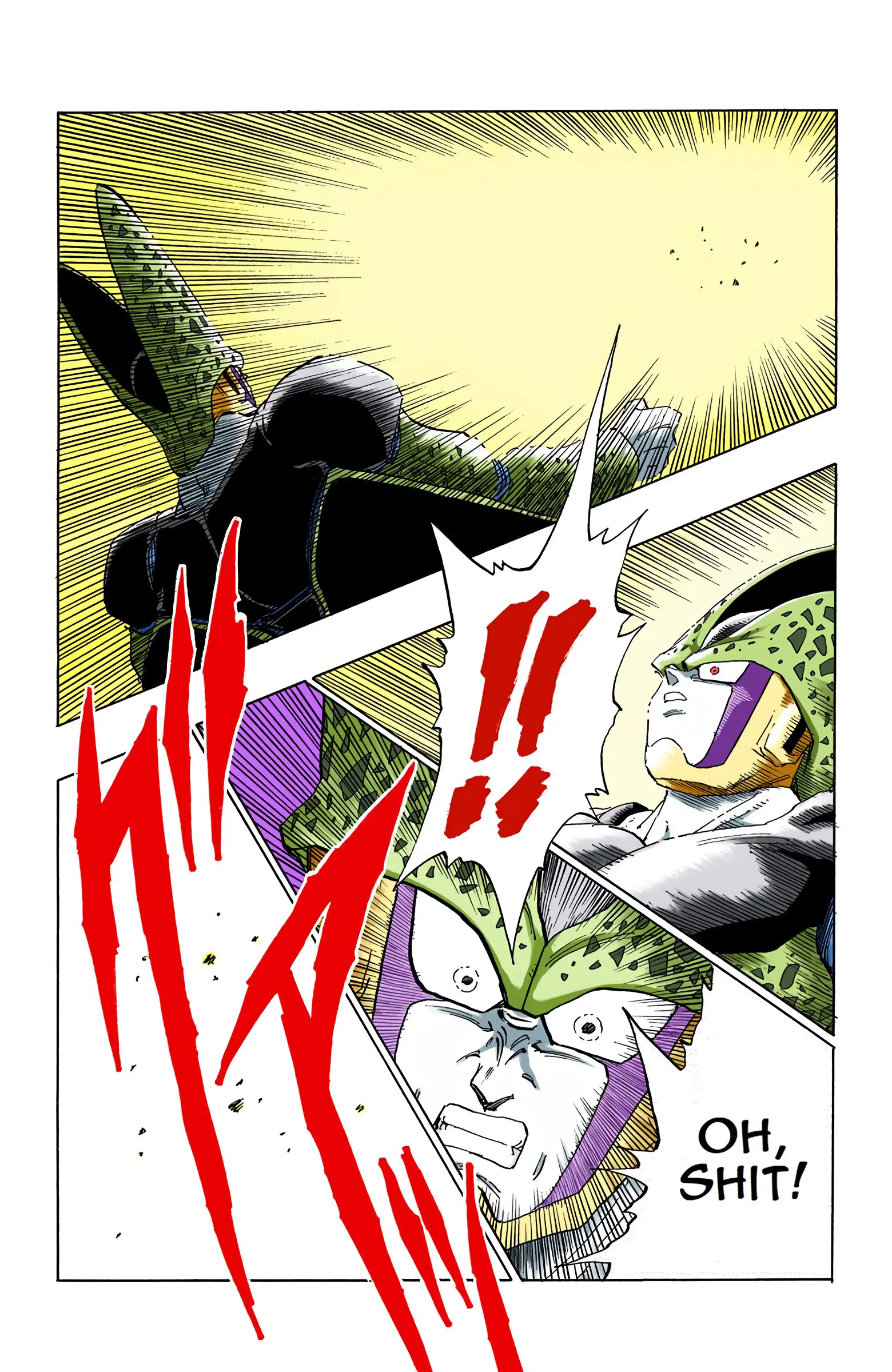DBZ Perfect Cell Saga (Colored), chapter 384, page 12