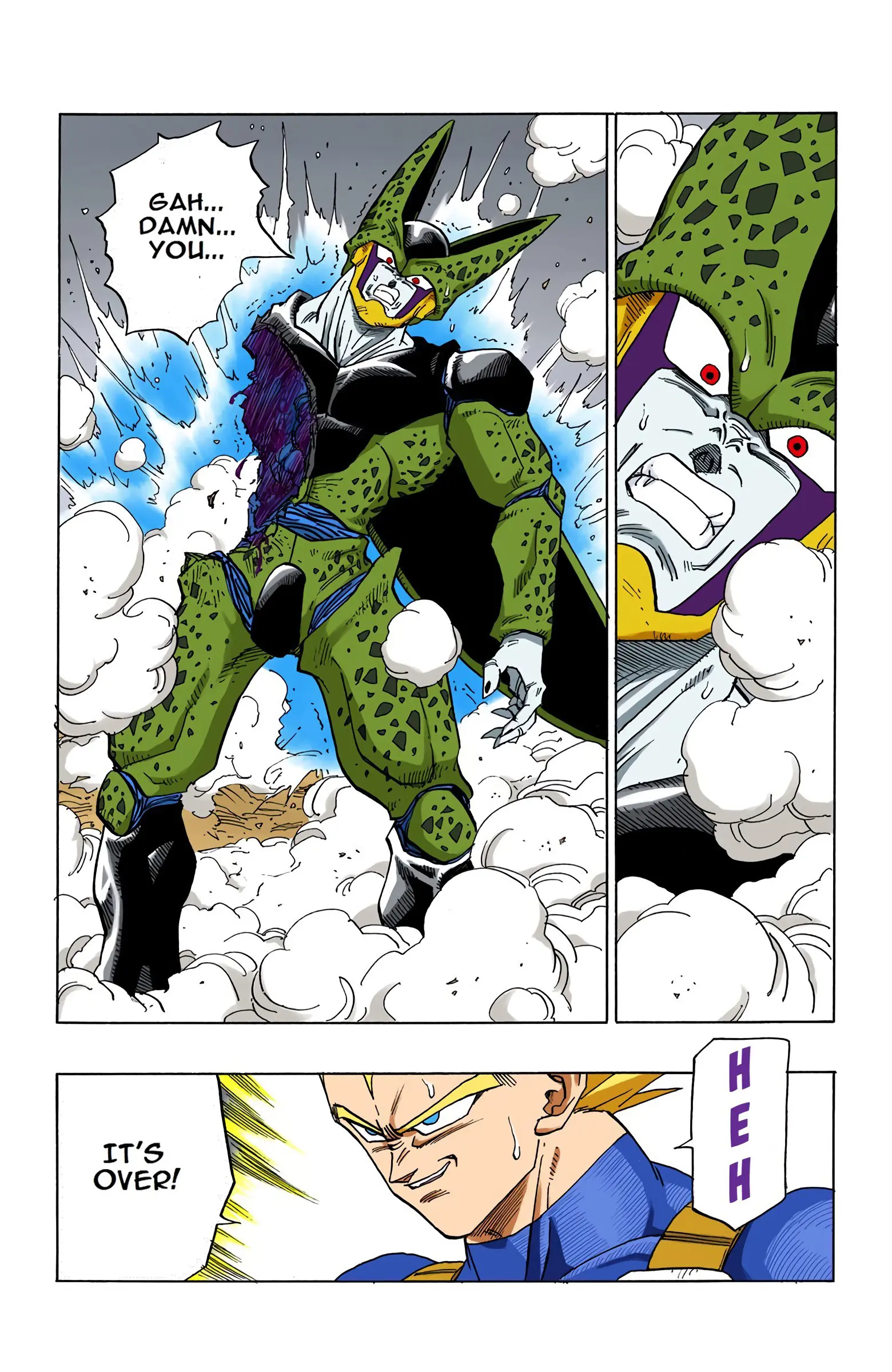 DBZ Perfect Cell Saga (Colored), chapter 384, page 15