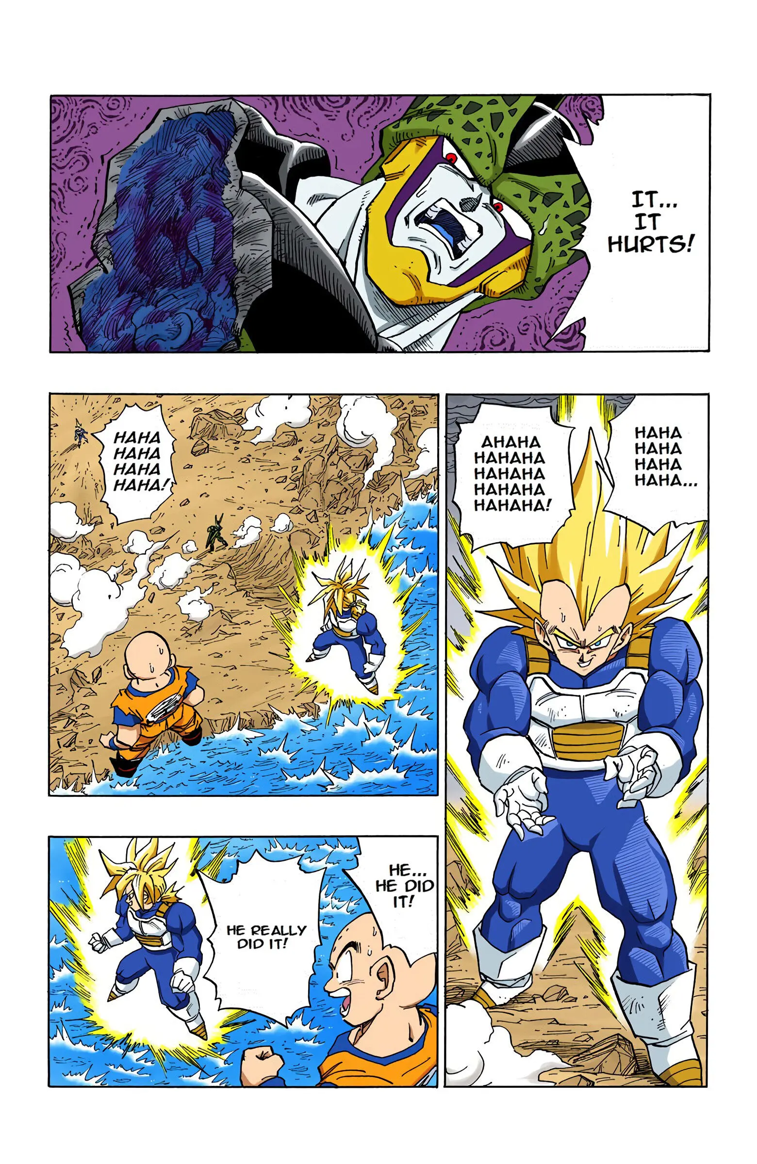 DBZ Perfect Cell Saga (Colored), chapter 385, page 3