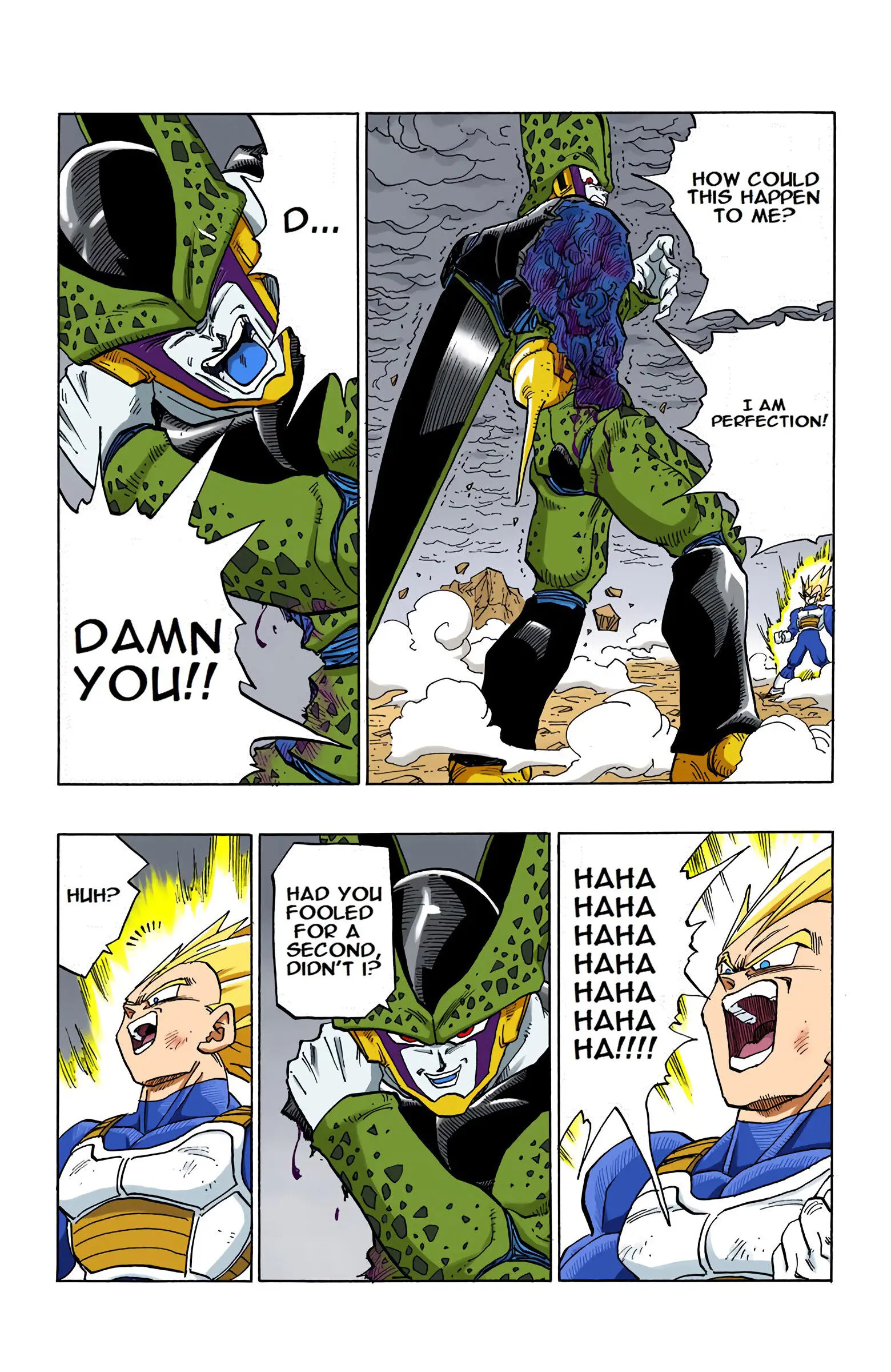 DBZ Perfect Cell Saga (Colored), chapter 385, page 4