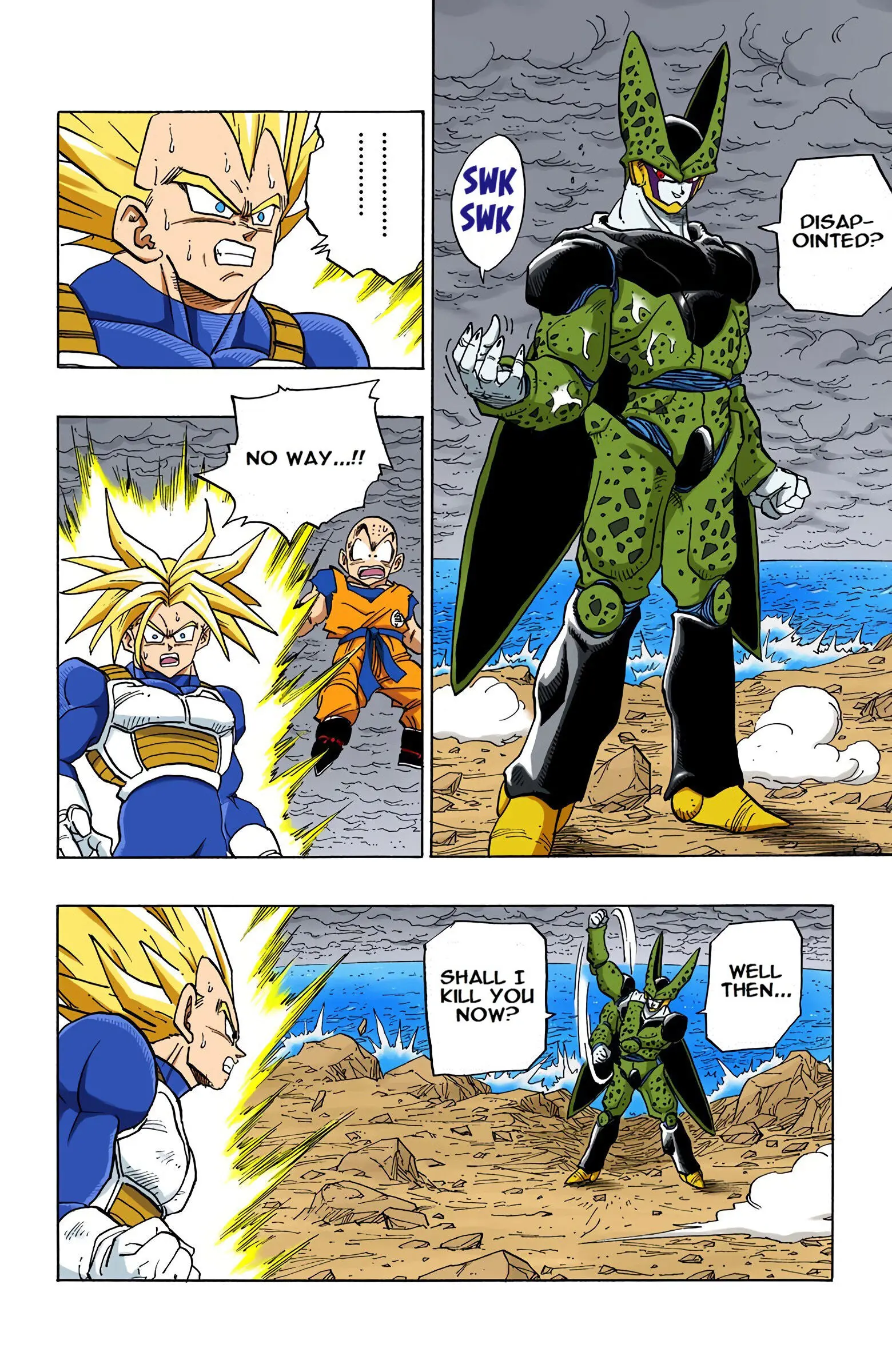 DBZ Perfect Cell Saga (Colored), chapter 385, page 6
