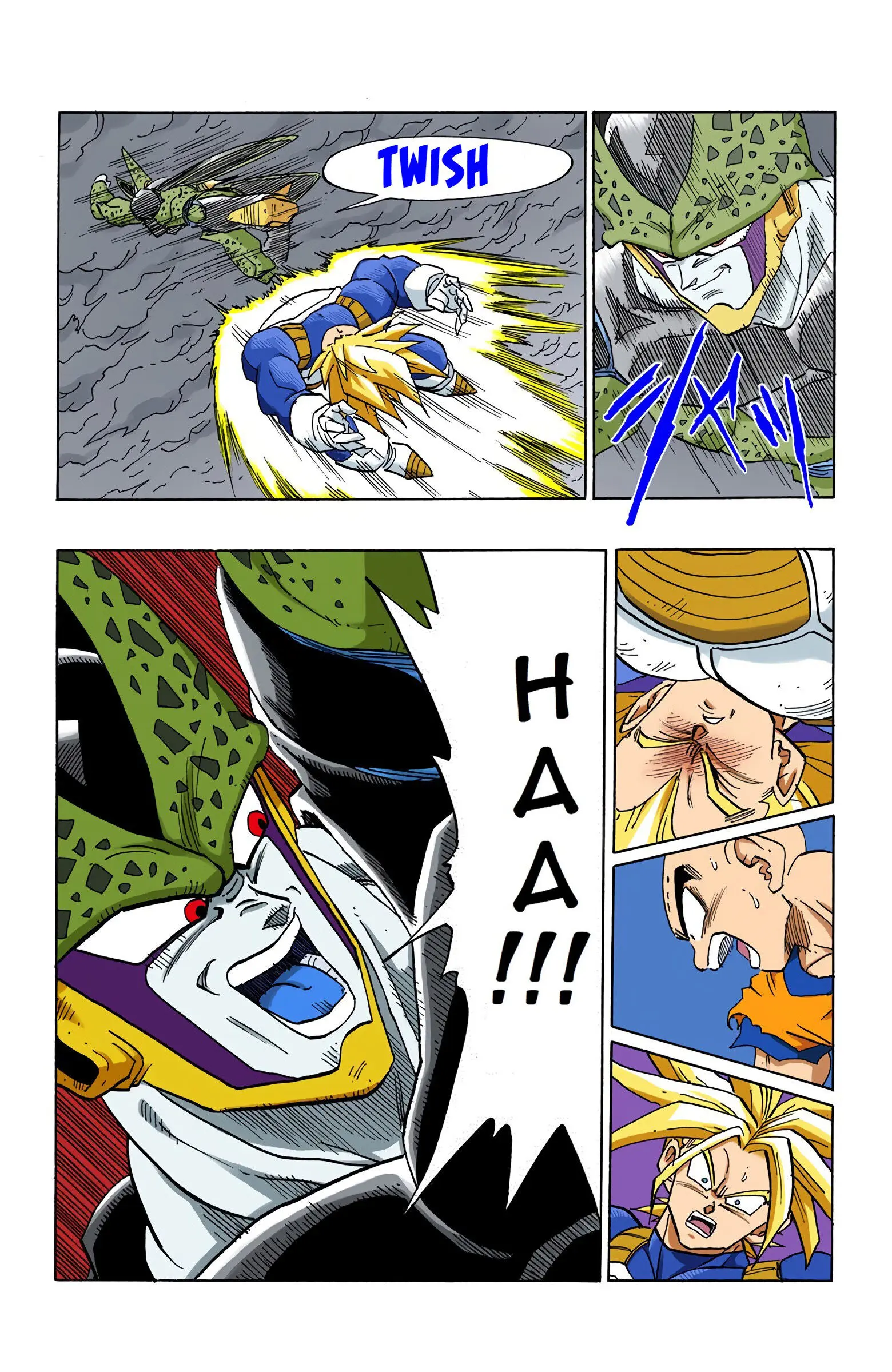 DBZ Perfect Cell Saga (Colored), chapter 385, page 11