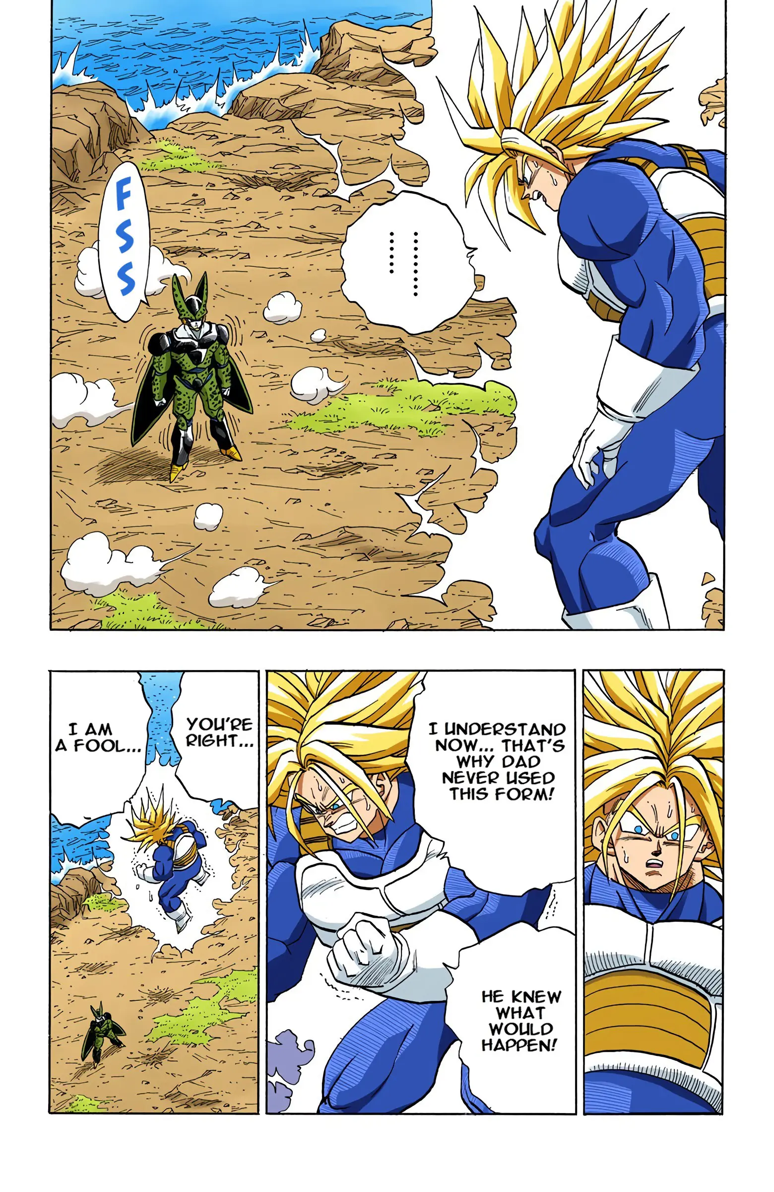 DBZ Perfect Cell Saga (Colored), chapter 388, page 3