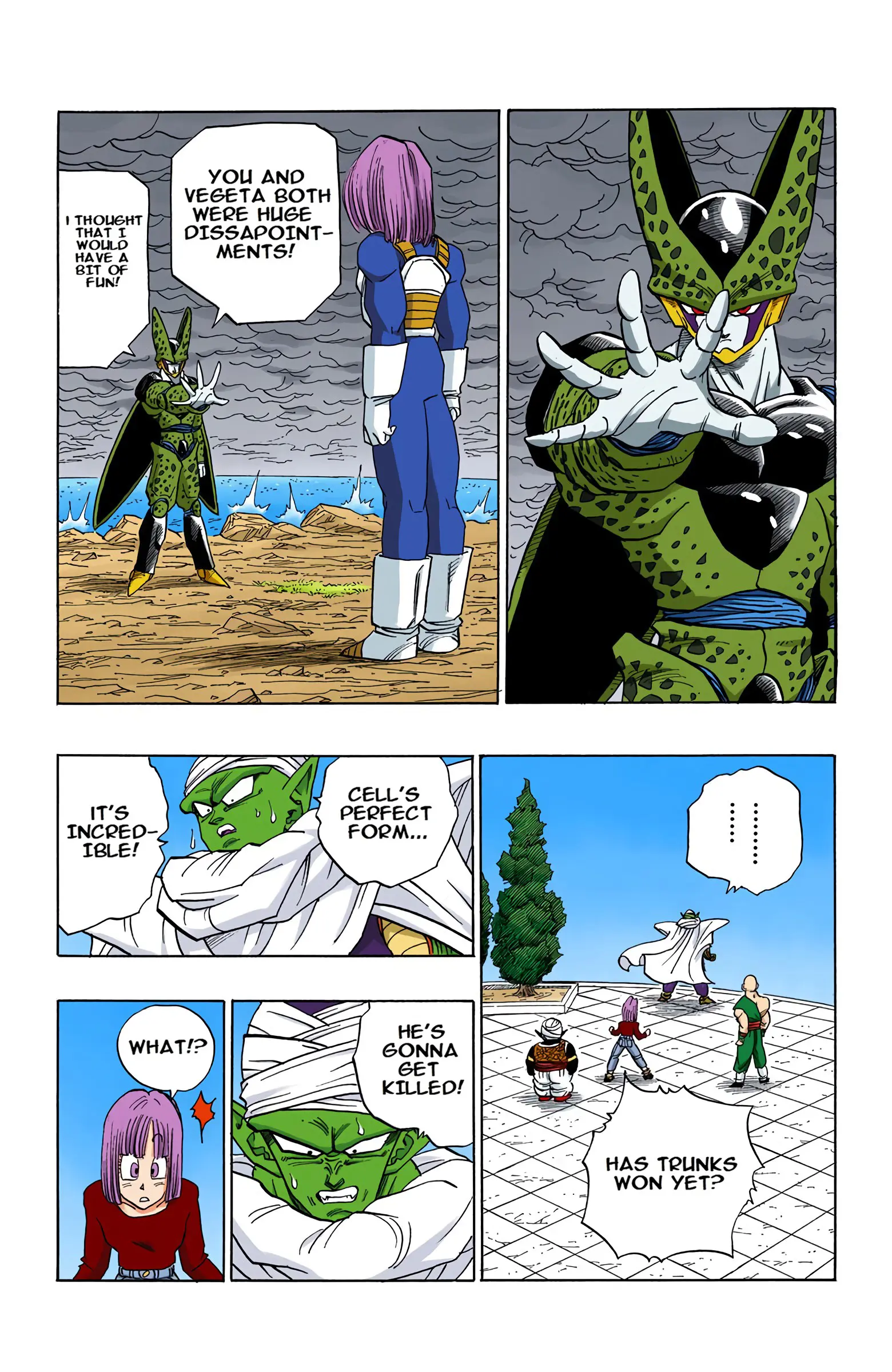 DBZ Perfect Cell Saga (Colored), chapter 388, page 6