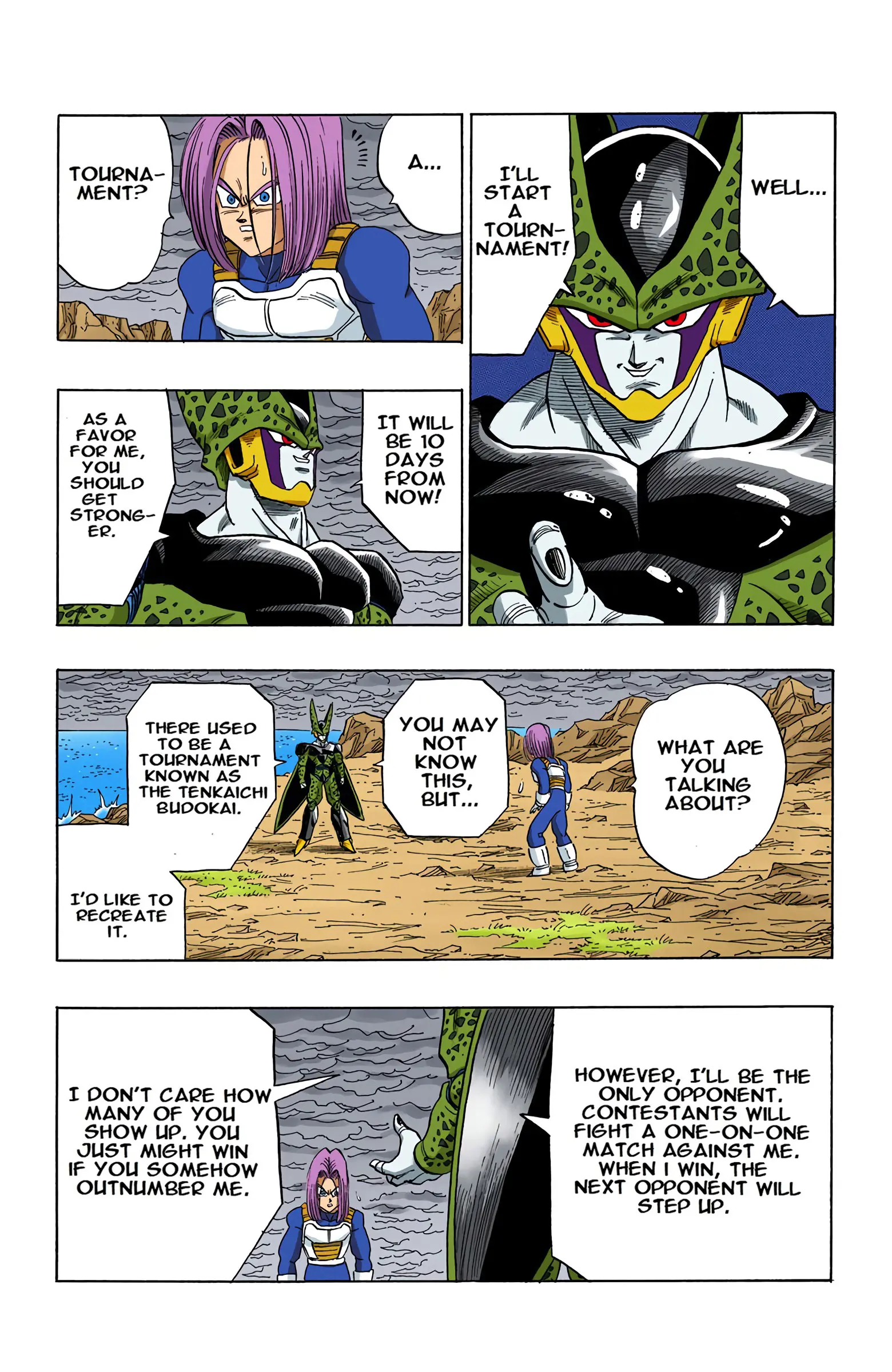 DBZ Perfect Cell Saga (Colored), chapter 388, page 9